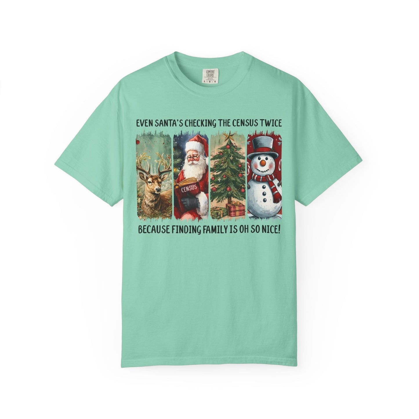 Santas Checking the Census Twice Shirt
