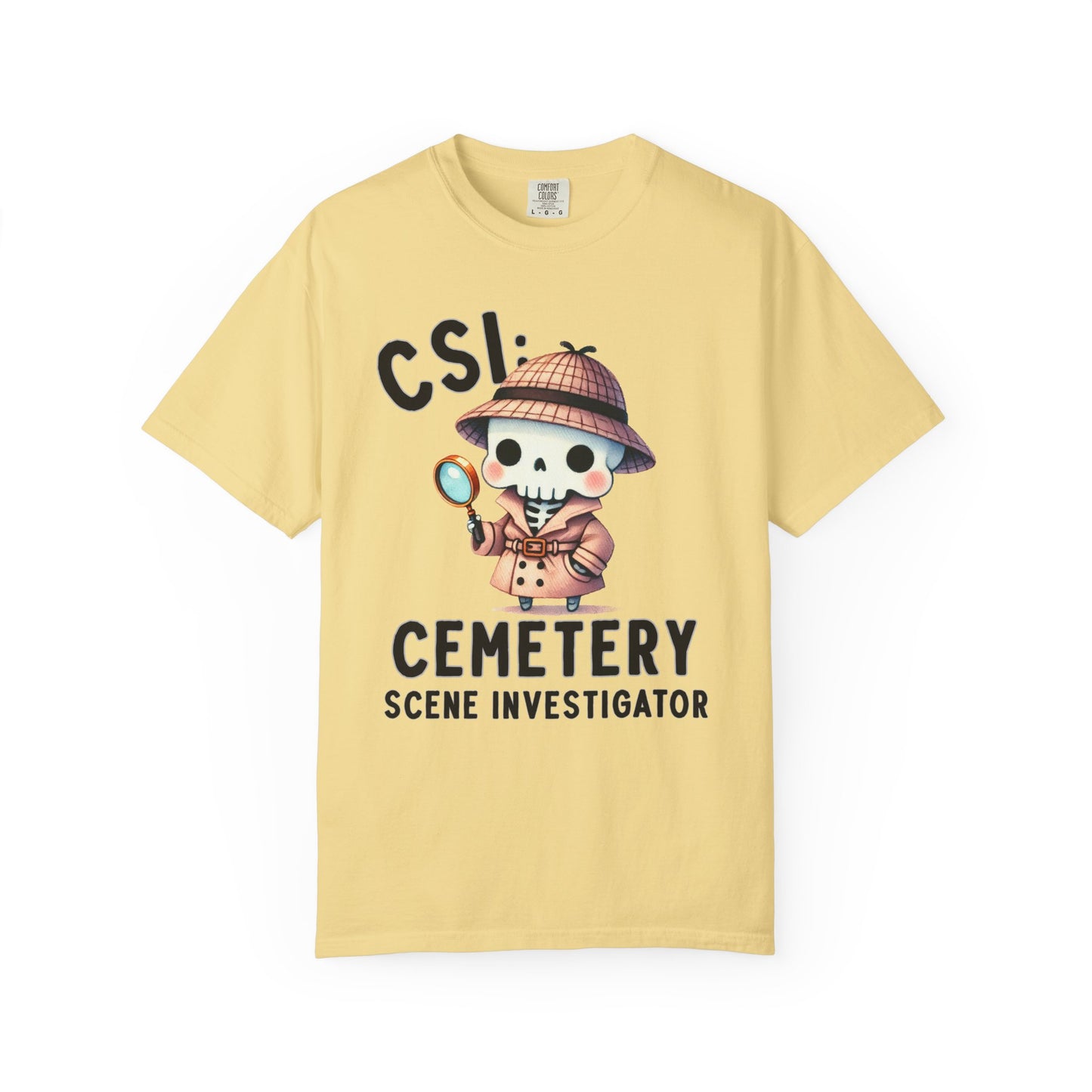 CSI: Cemetery Scene Investigator Halloween Shirt