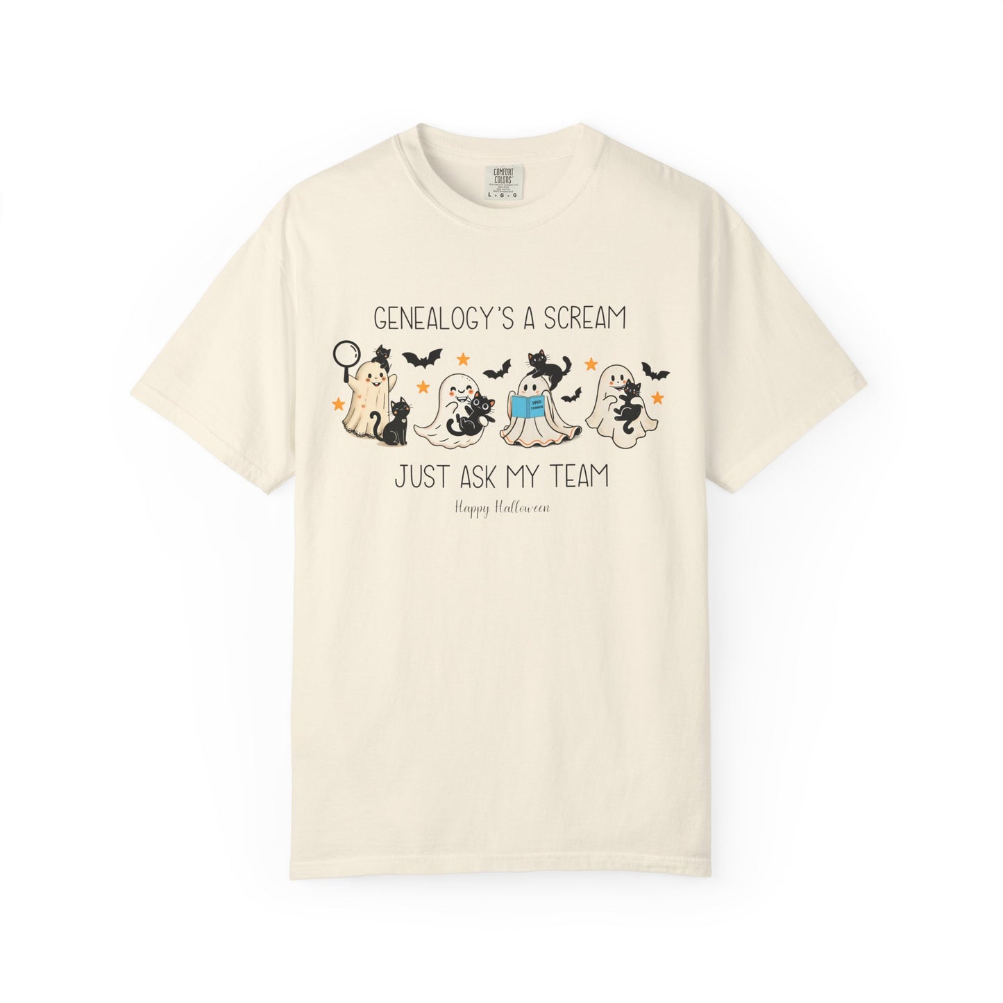 Genealogy is a Scream Halloween Shirt