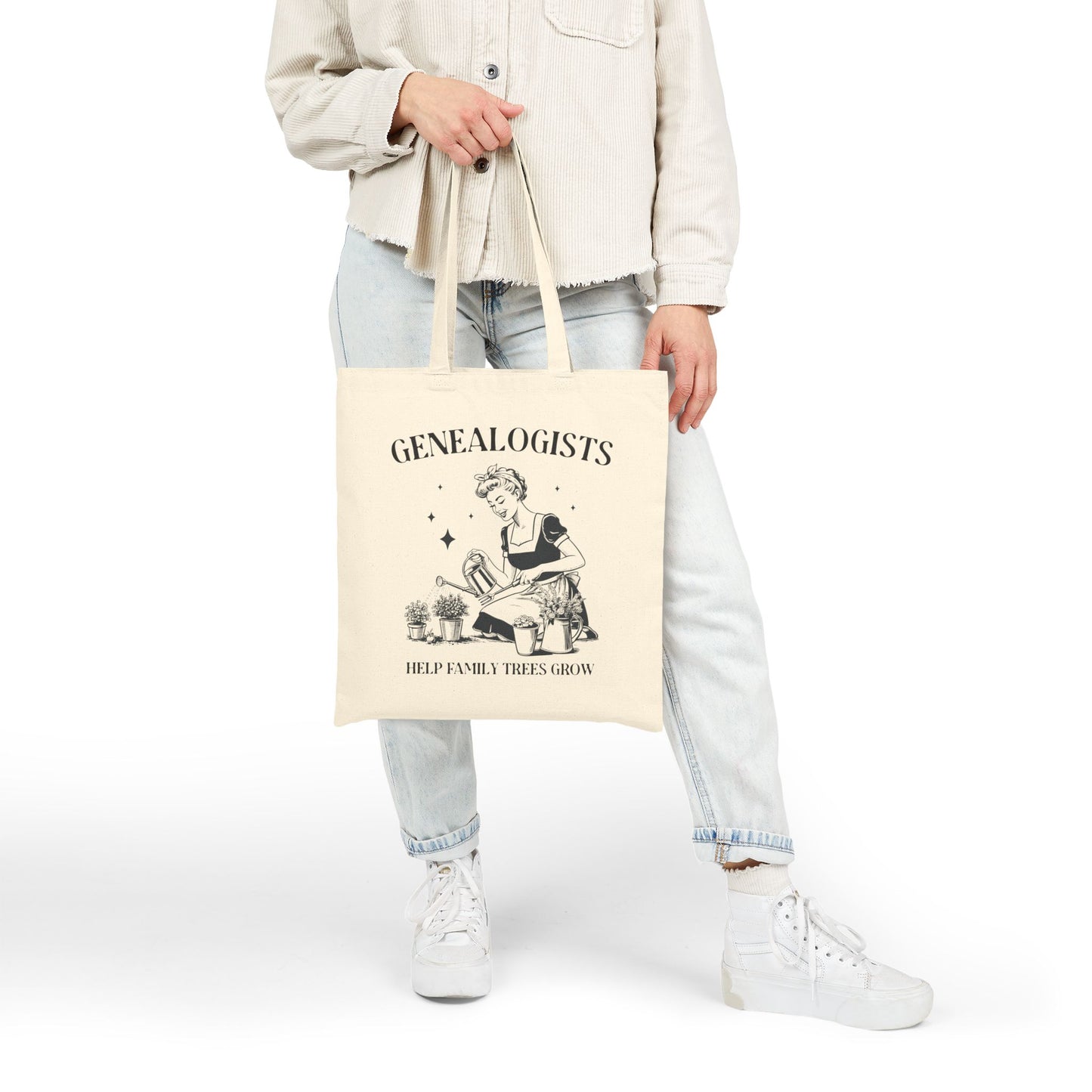 Genealogists Help Family Trees Grow Tote Bag