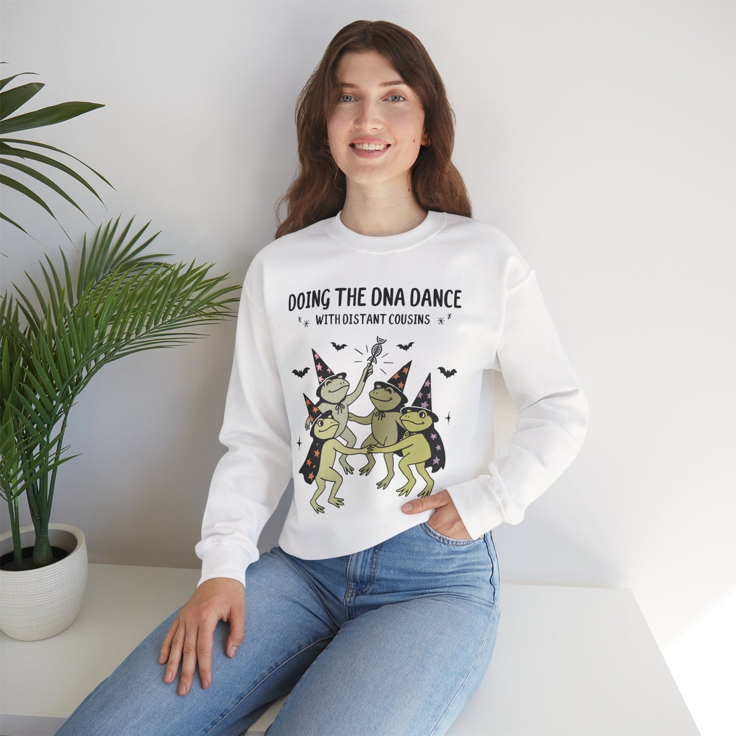 Doing the DNA Dance with Distant Cousins Sweatshirt