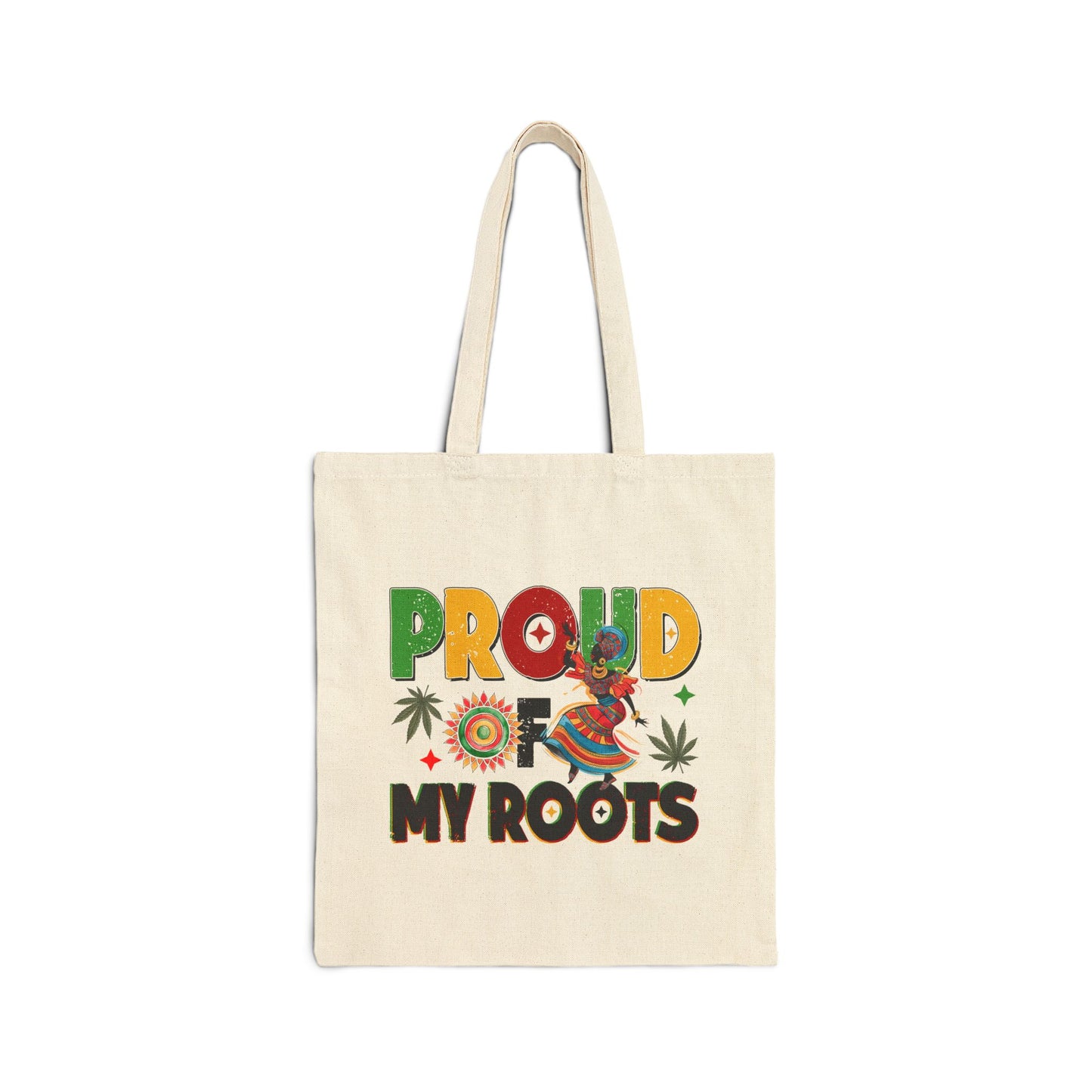 Proud of My Roots Afro Tote Bag
