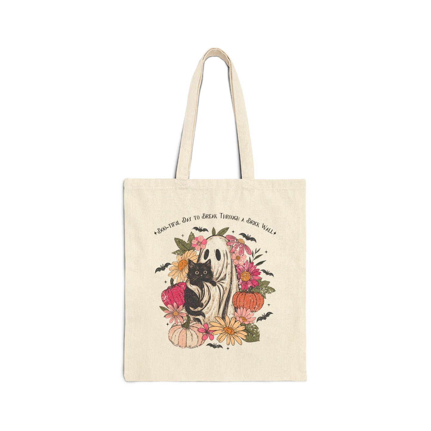 Boo-tiful Day to Break Through a Brick Wall Tote Bag