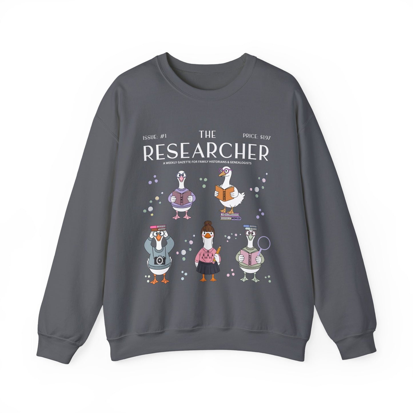 Researcher Goose Genealogy Sweatshirt