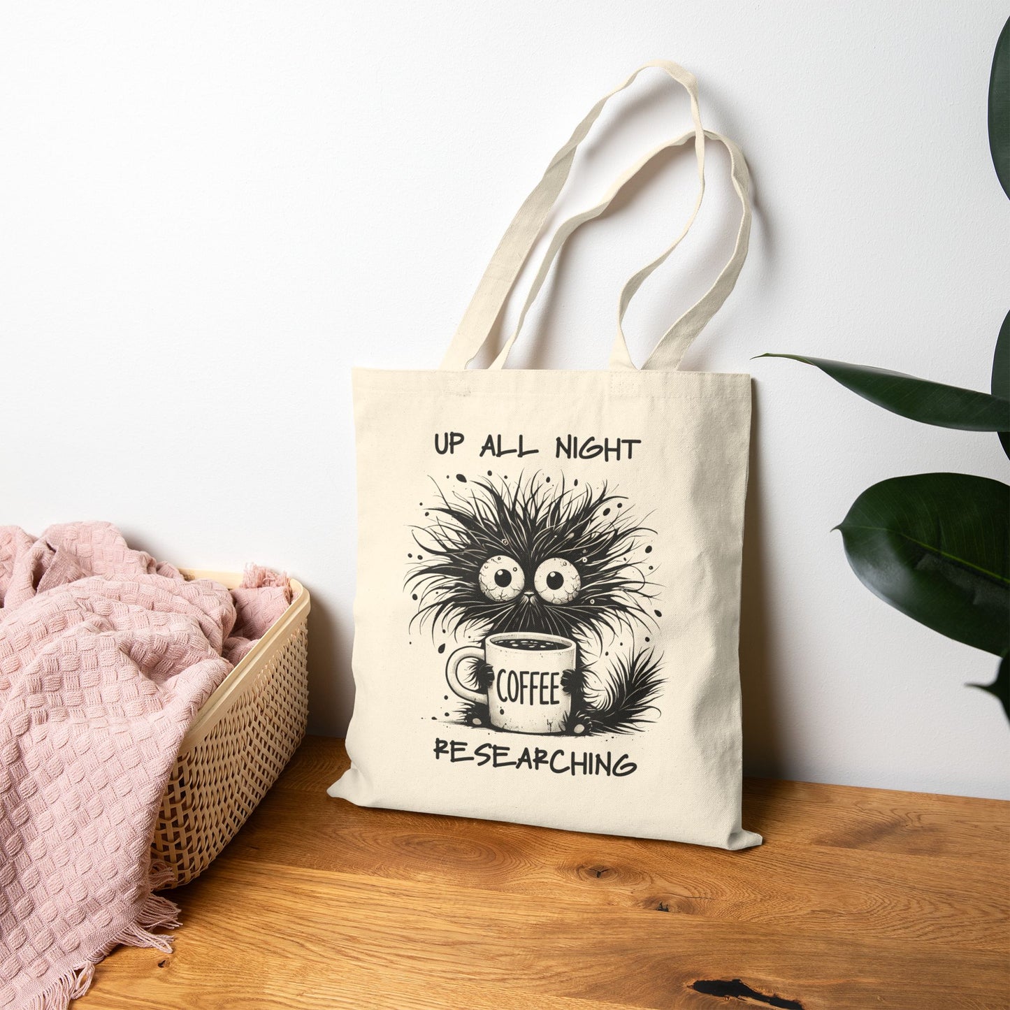 Up All Night Researching Genealogy Tote Bag