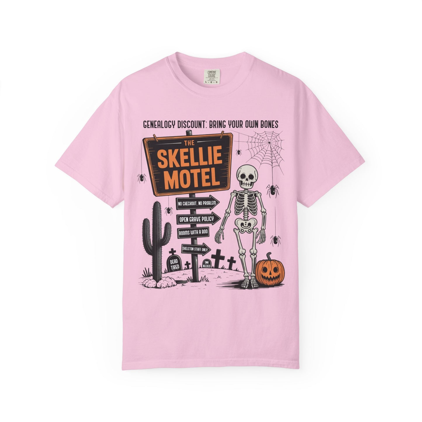 Skellie Motel Halloween Shirt