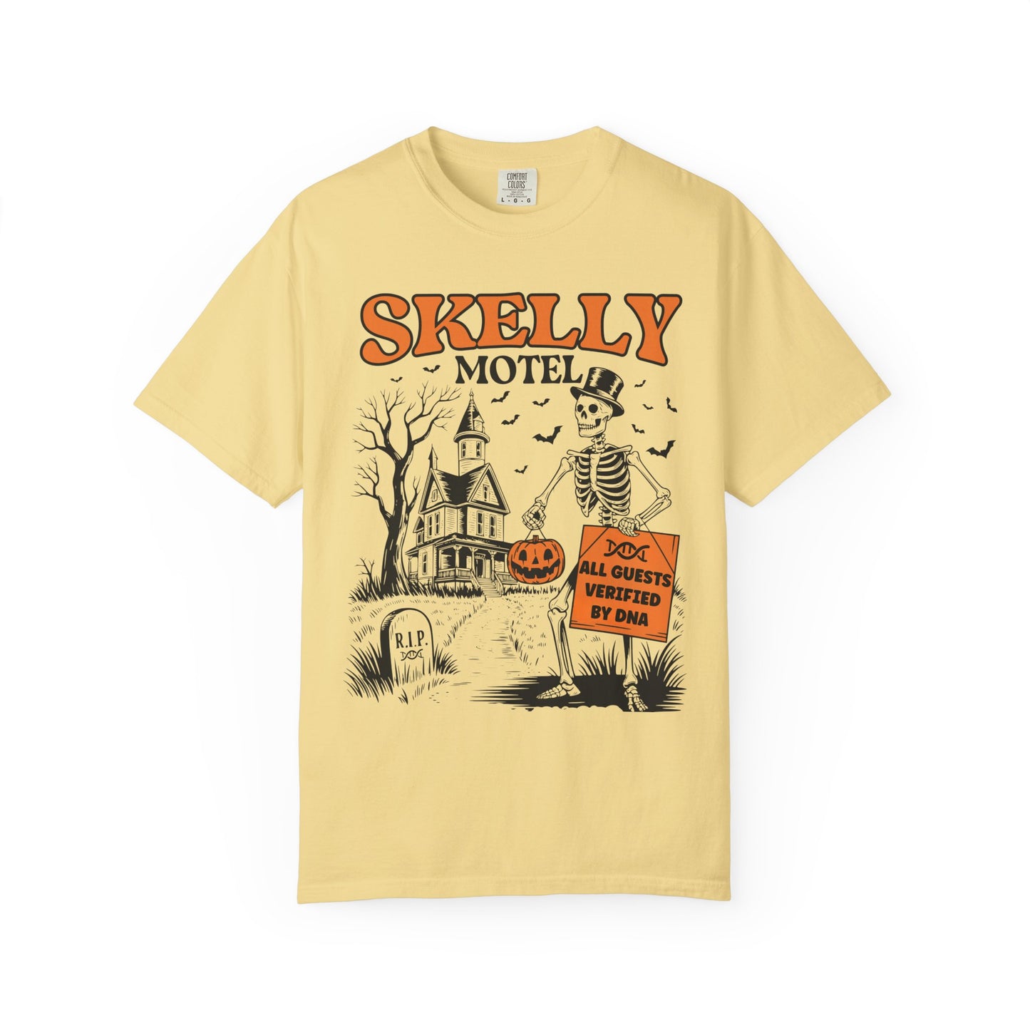 Funny Skeleton Motel DNA T-Shirt