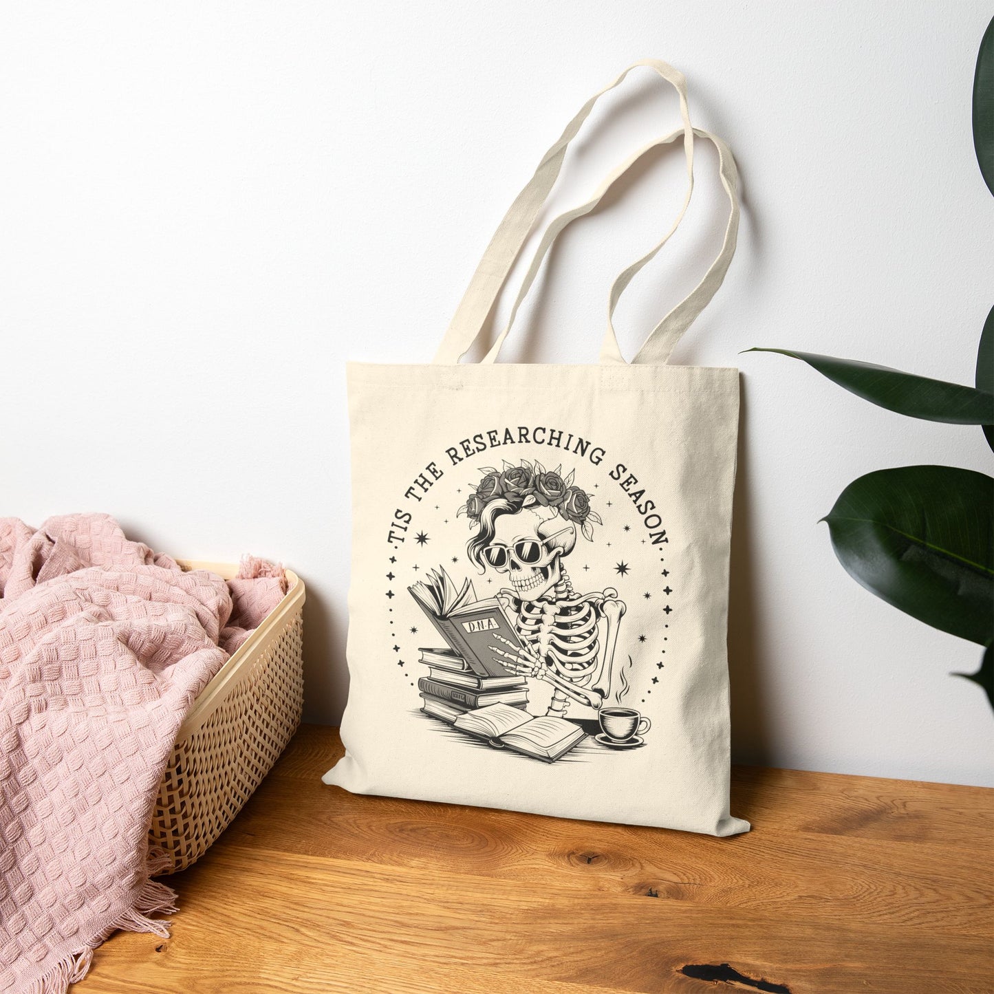 Tis The Season Christmas Goose Tote Bag