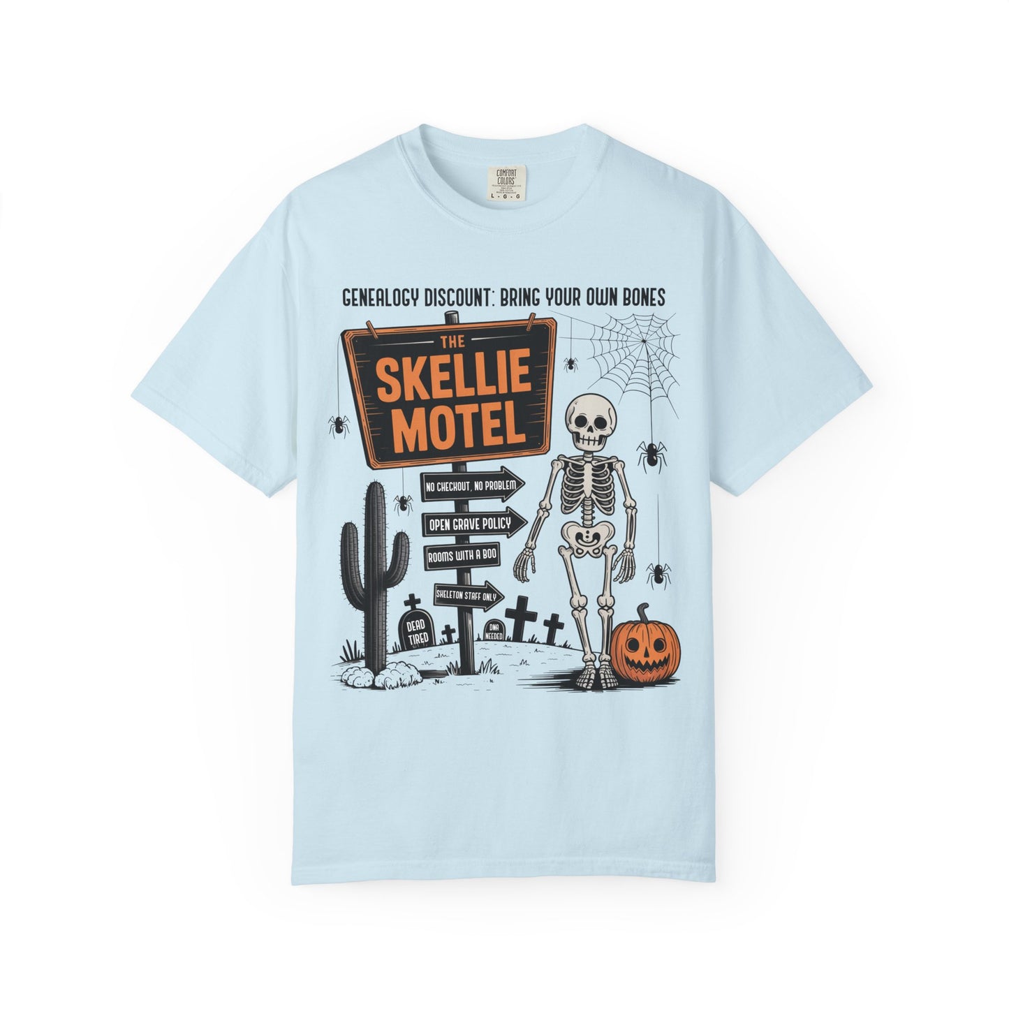 Skellie Motel Halloween Shirt