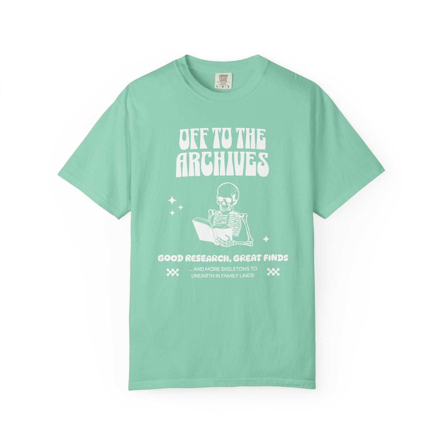 Funny Skeleton Shirt Gift for Family Historian