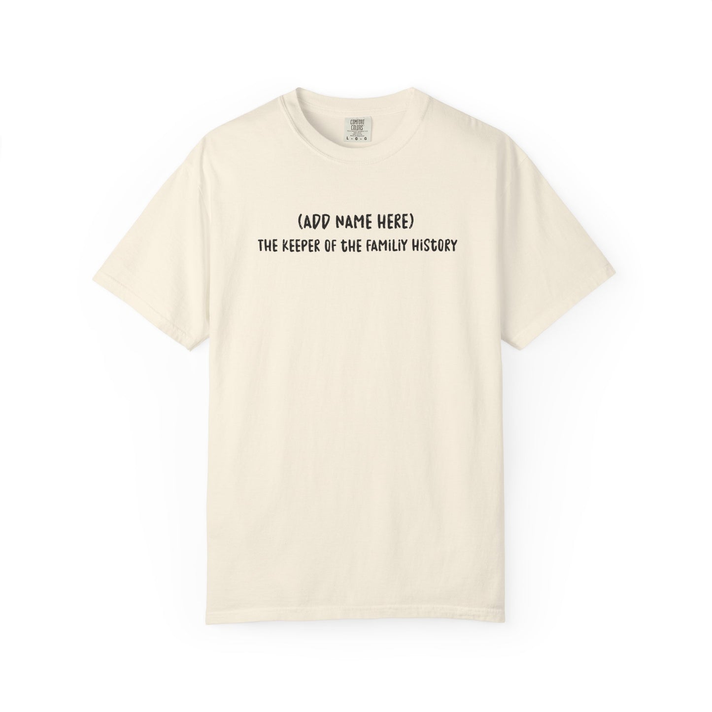 Custom Genealogy T-Shirt