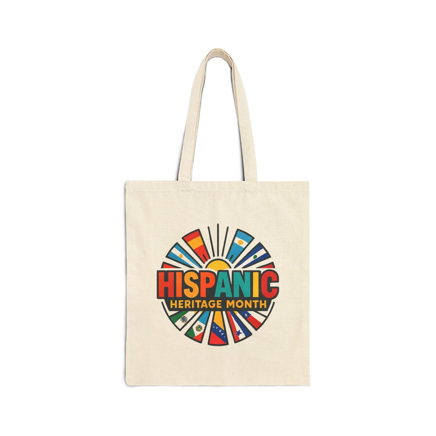 Hispanic Heritage Month Flag Celebration Tote Bag
