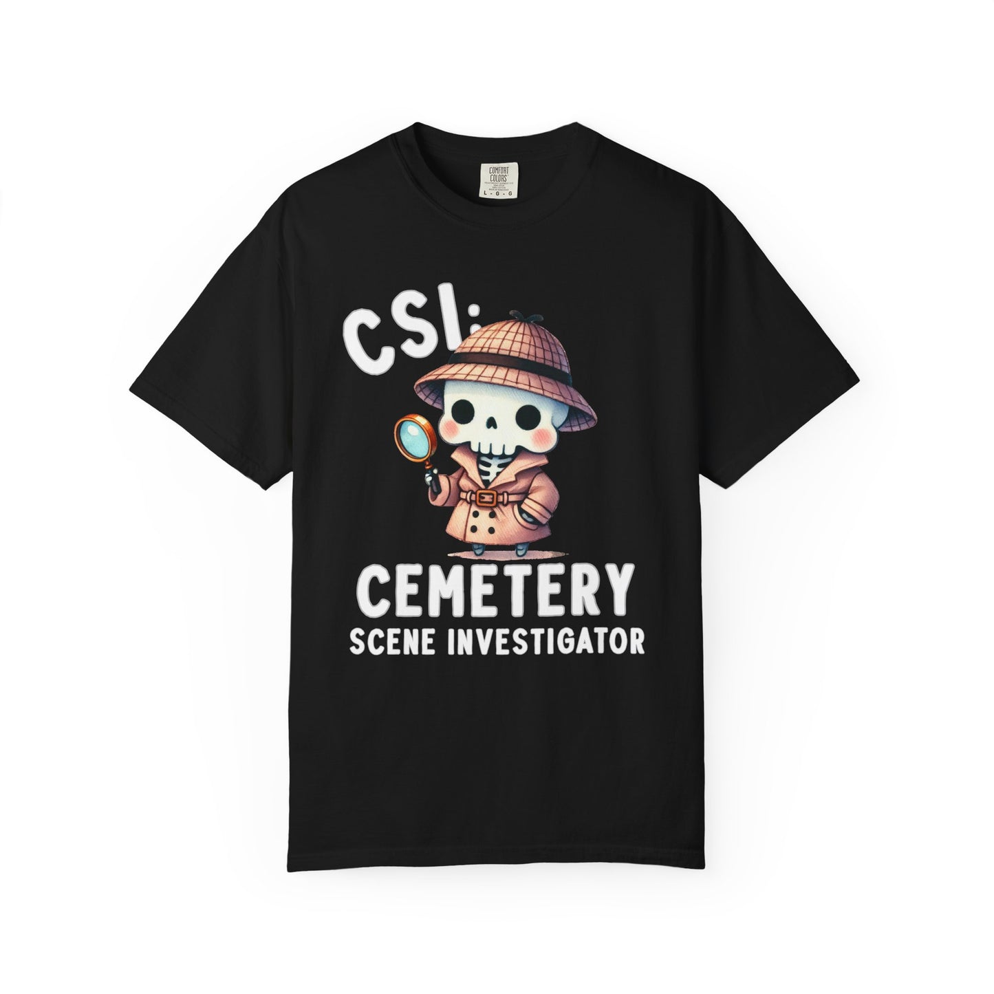 CSI: Cemetery Scene Investigator Halloween Shirt