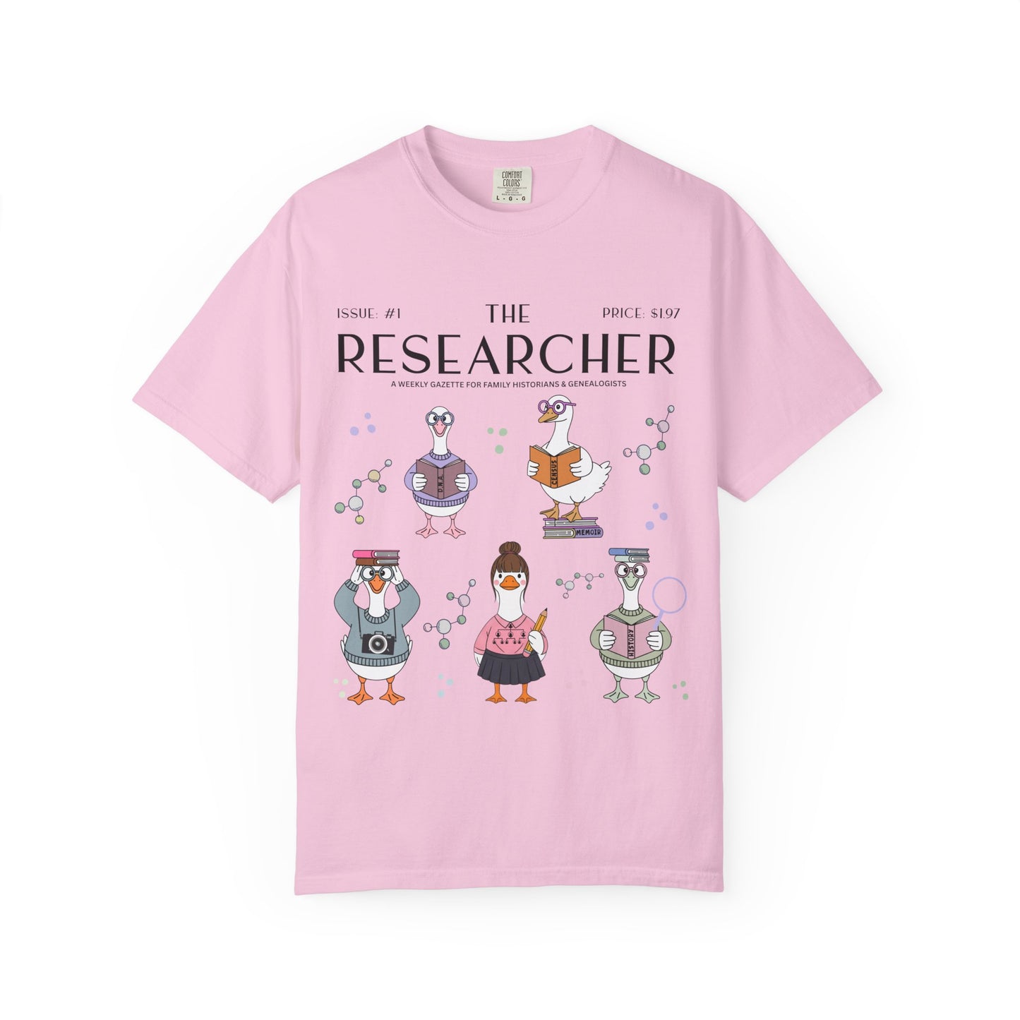 The DNA Researcher Goose Genealogy Shirt