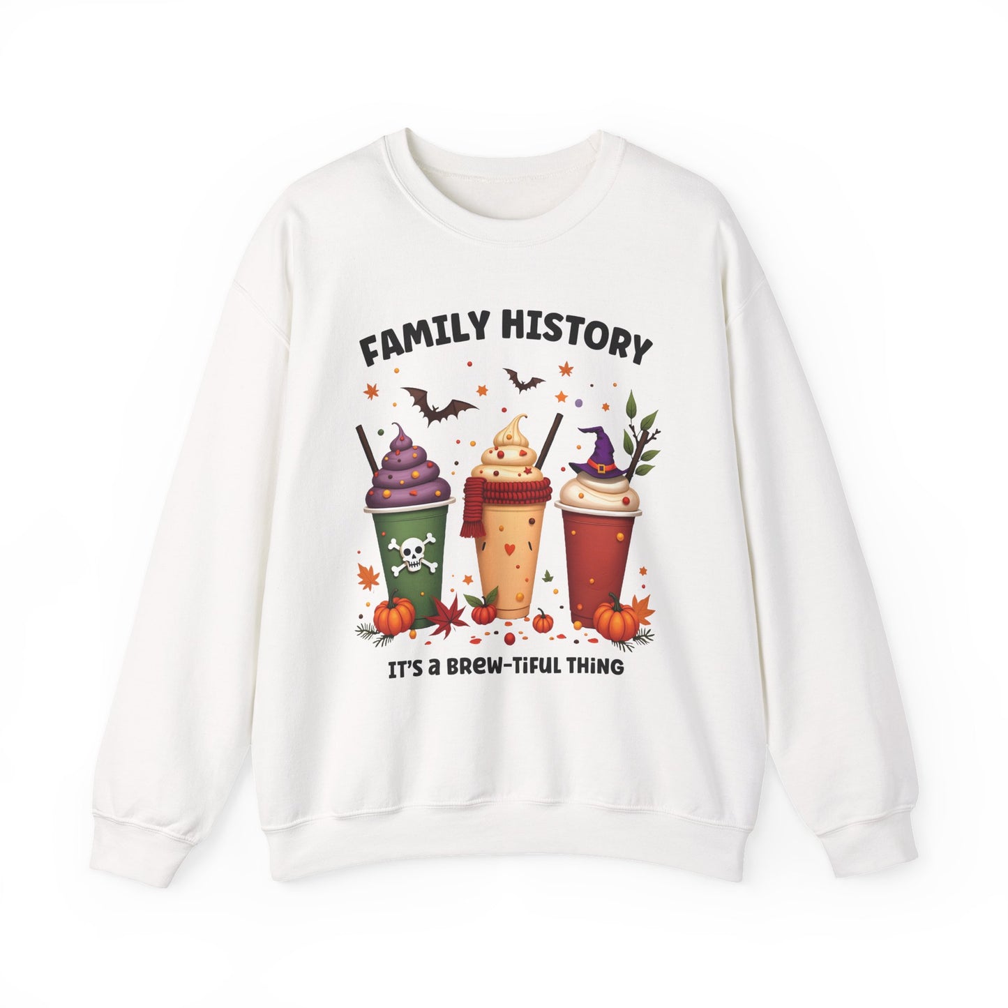 Fall Genealogy Pumpkin Spice Sweatshirt