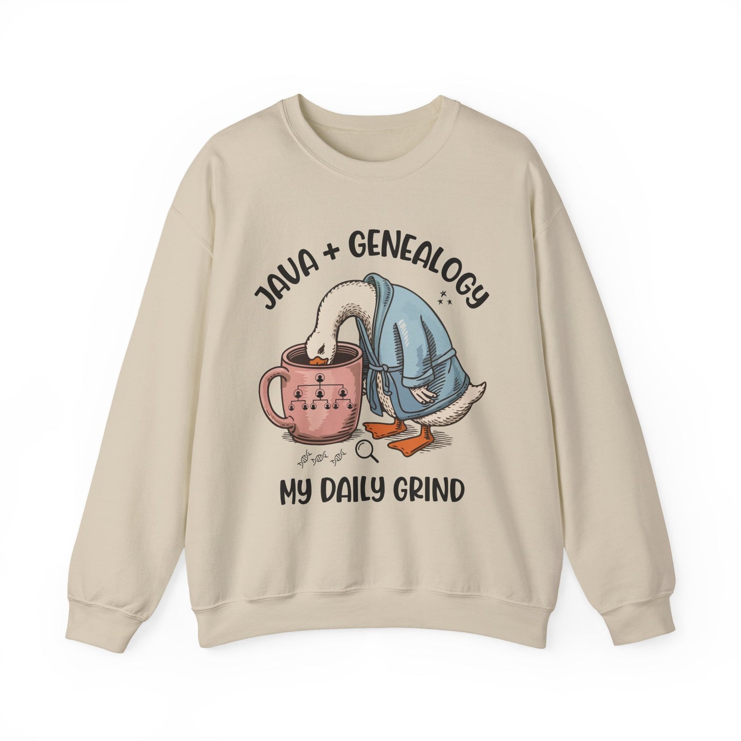 Java and Genealogy Sweatshirt