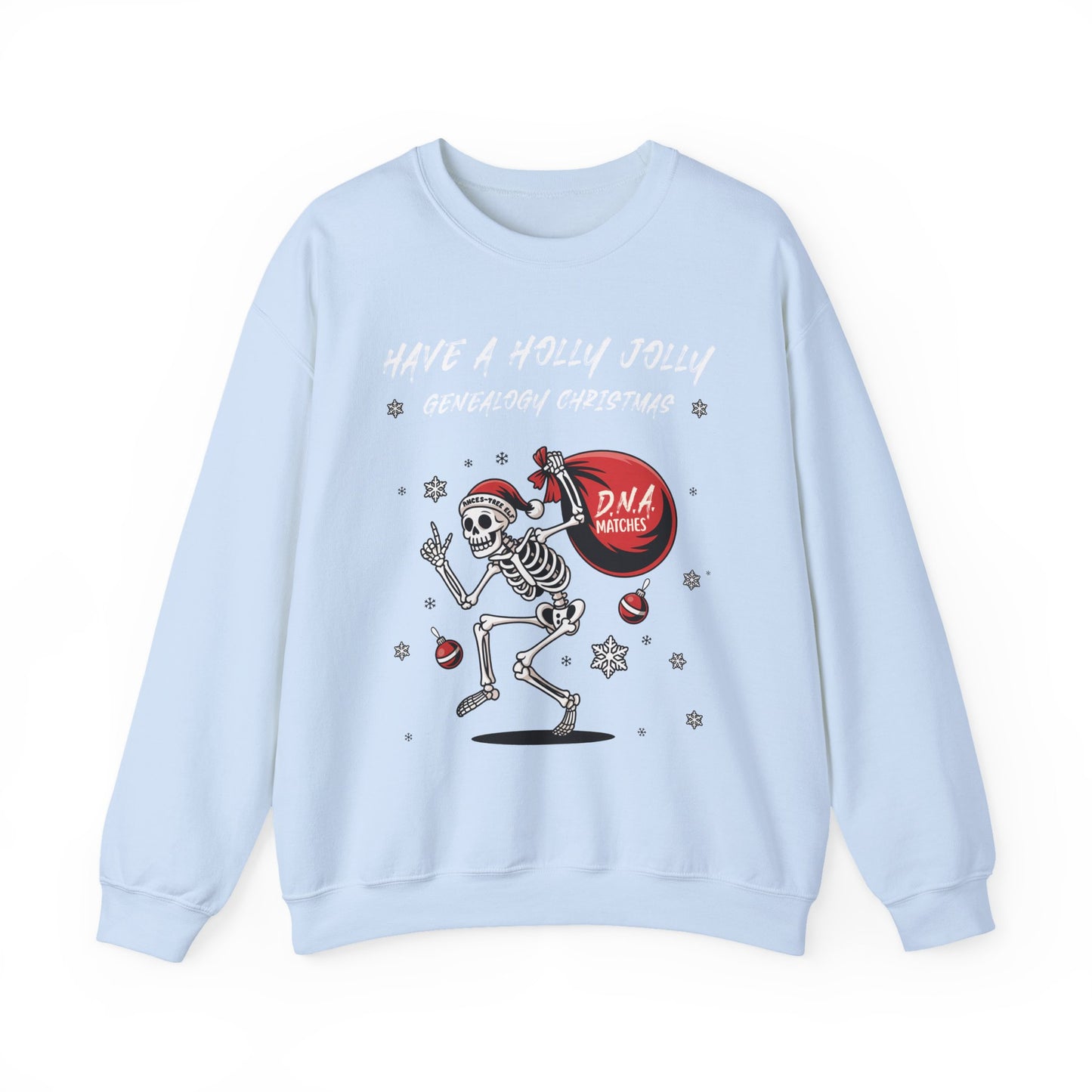 Holly Jolly Genealogy Christmas Sweatshirt