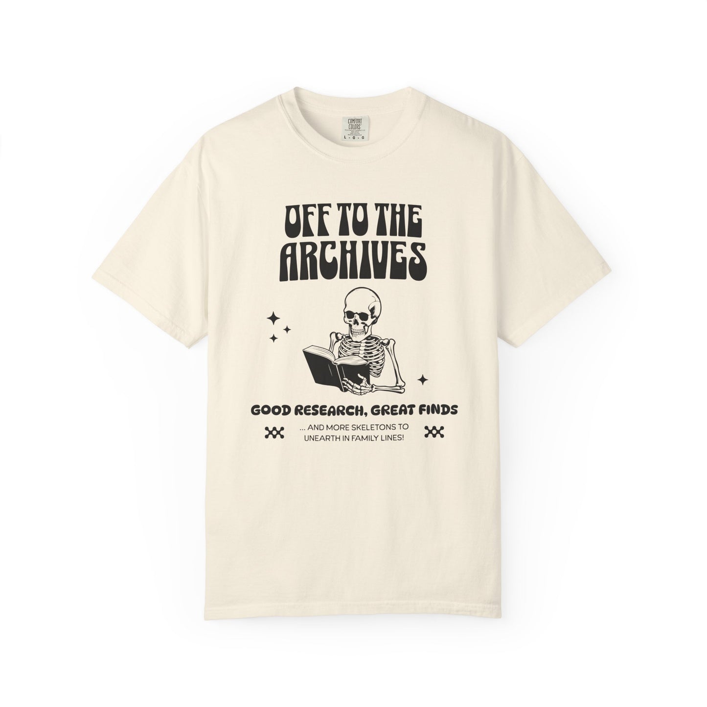 Funny Skeleton Shirt Gift for Family Historian