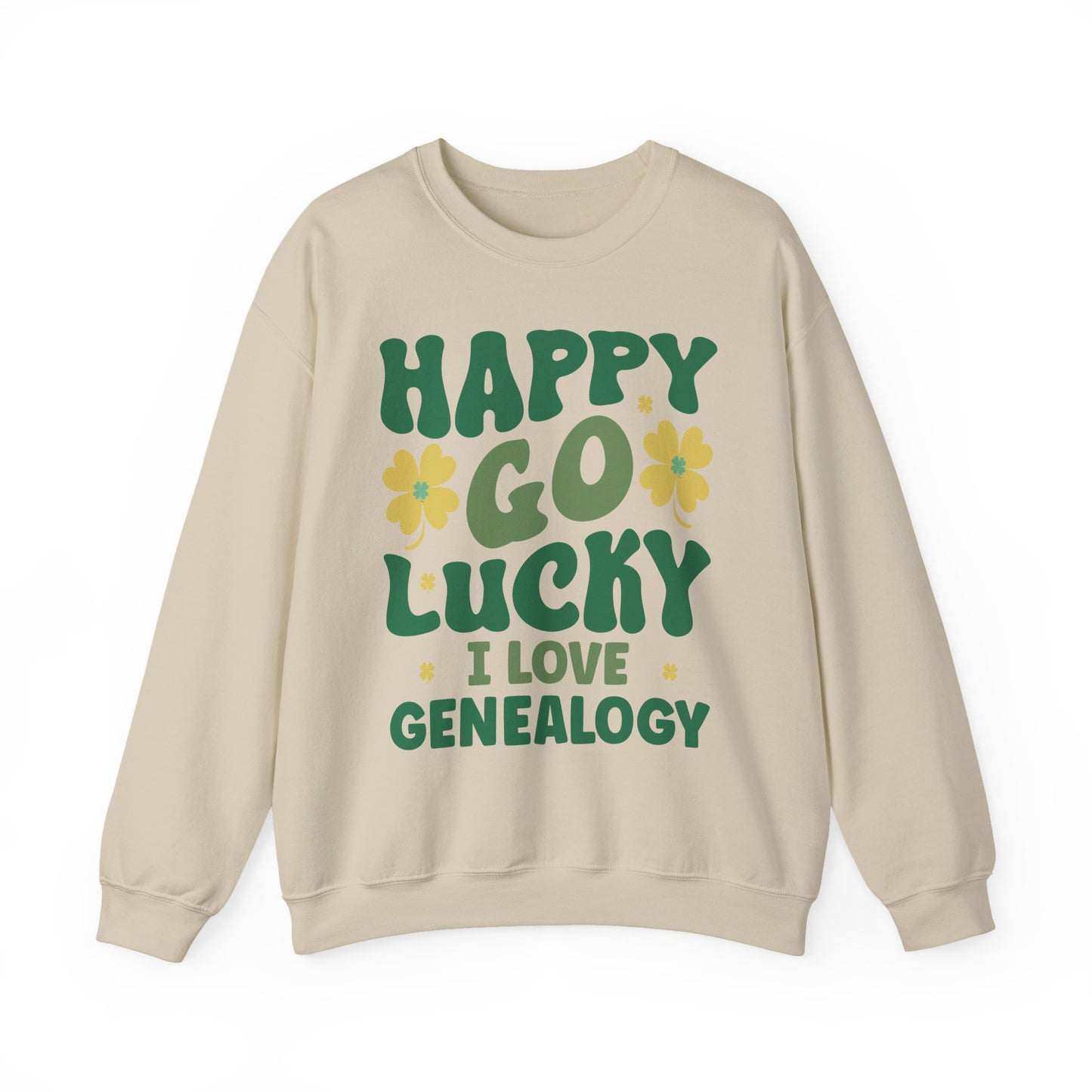 Happy Go Lucky Genealogy Sweatshirt
