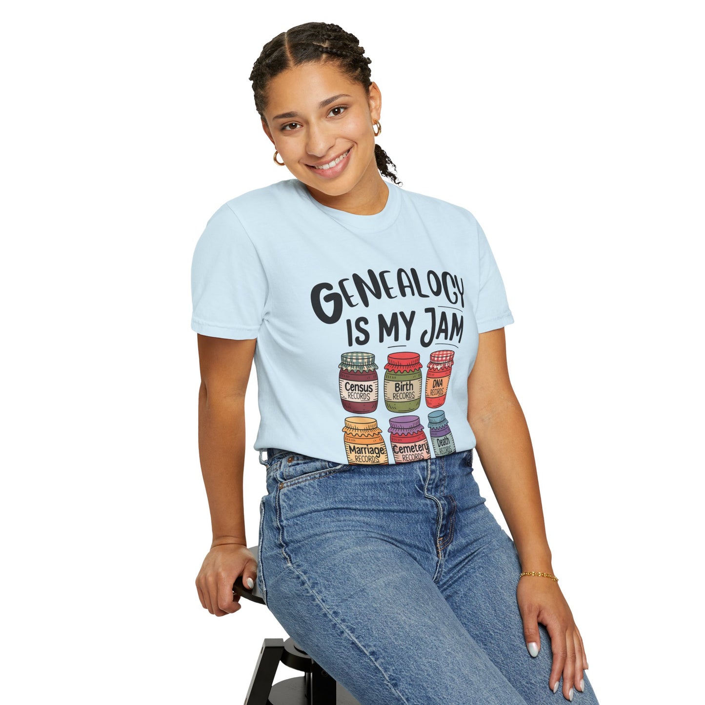 Genealogy is My Jam Family History Tee