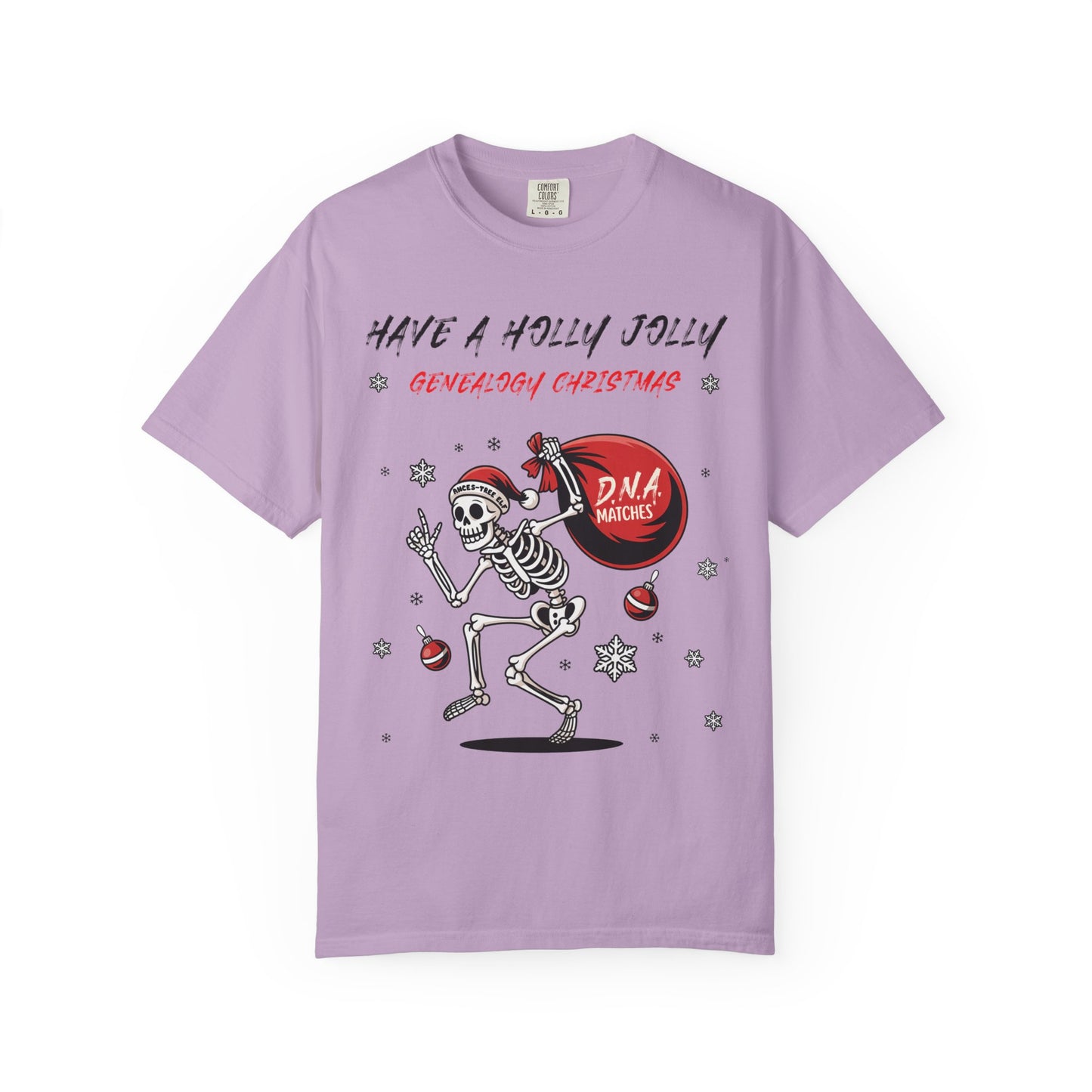 Have a Holly Jolly Genealogy Christmas T-Shirt