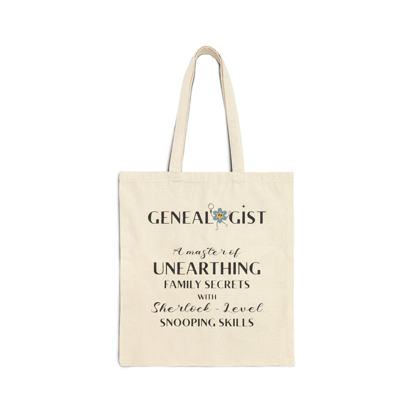 Genealogist Description Tote Bag