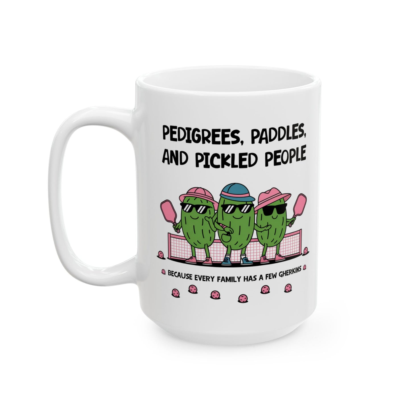 Funny Genealogy Pickleball Mug