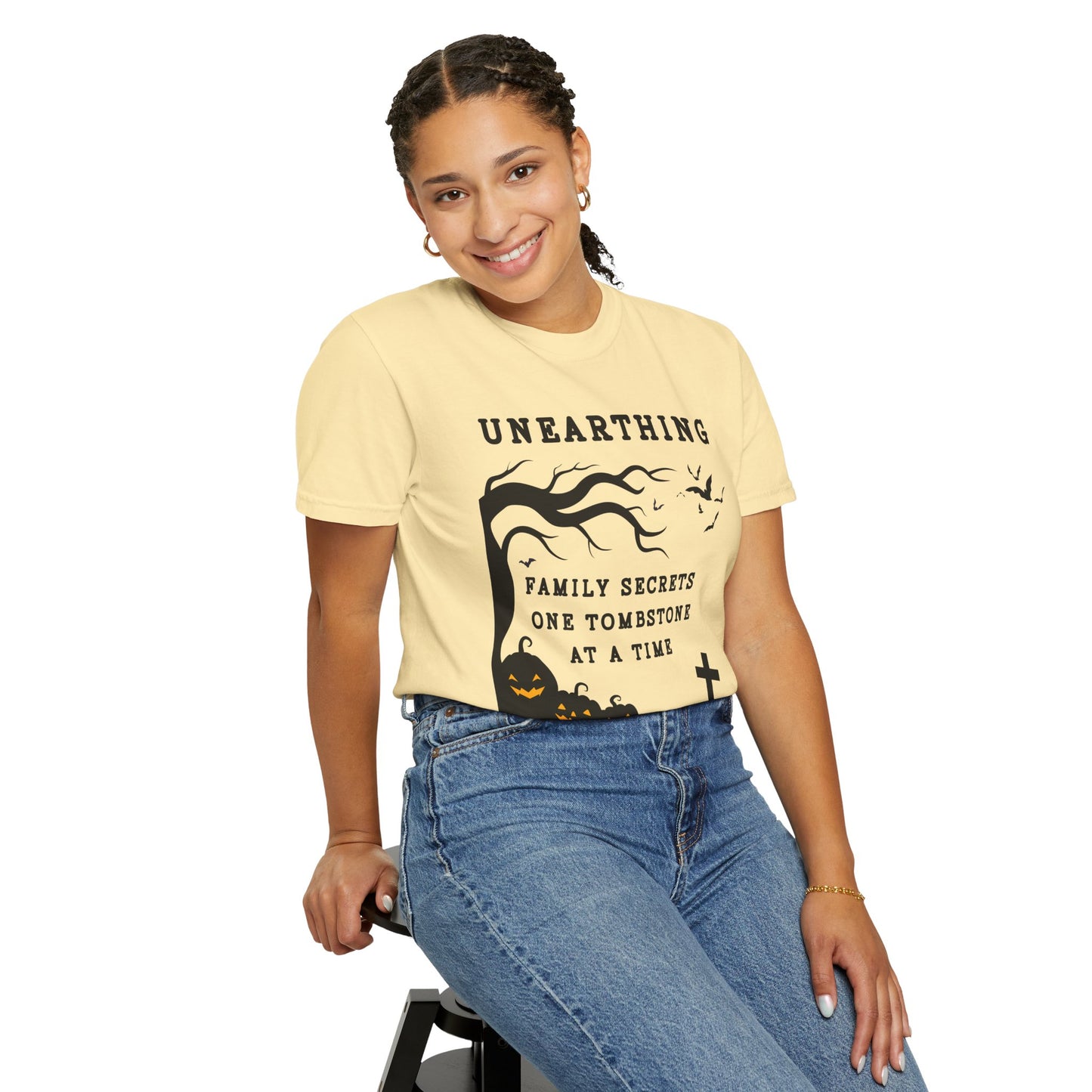 Unearthing Family Secrets One Tombstone at a Time T-Shirt