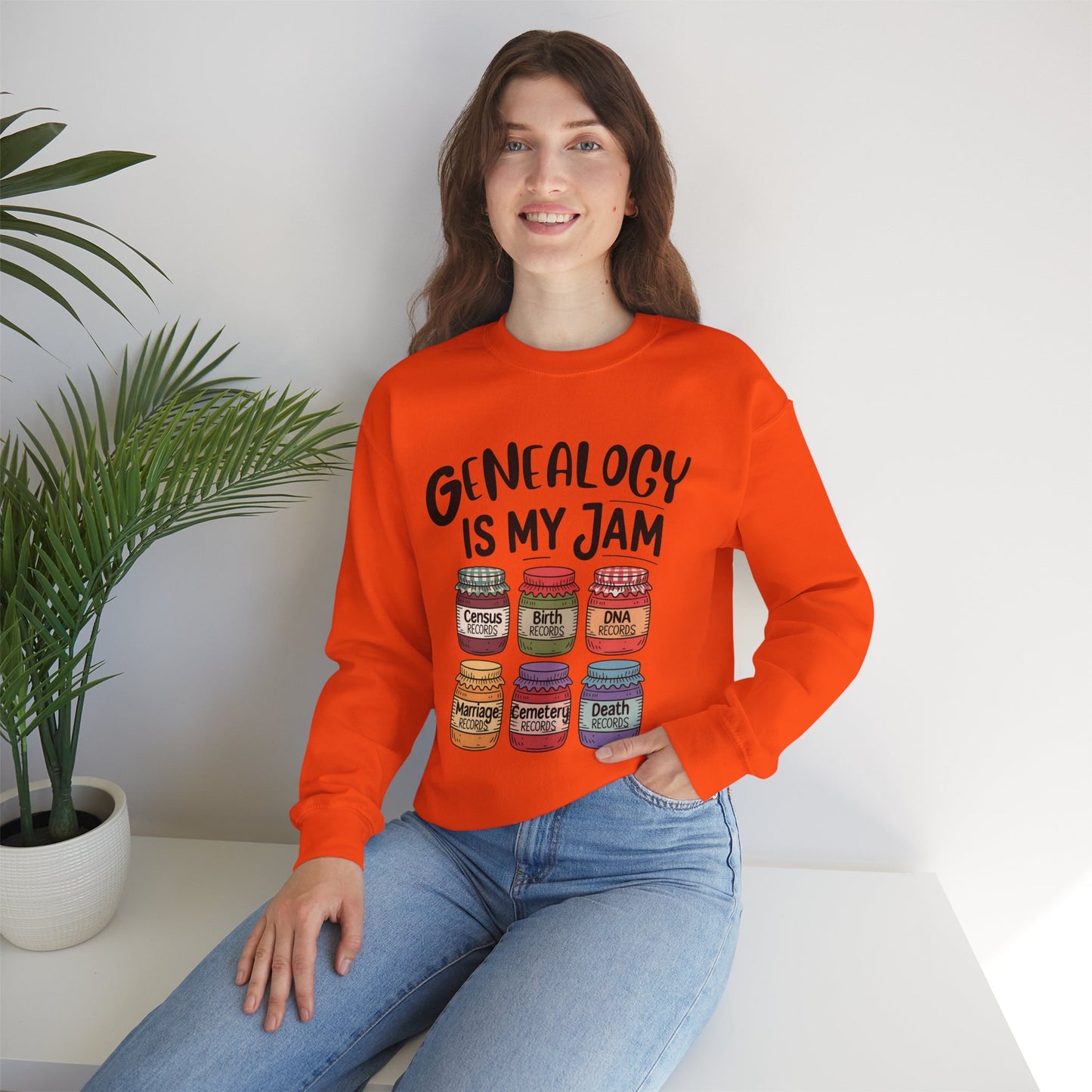 Genealogy is my Jam Sweatshirt