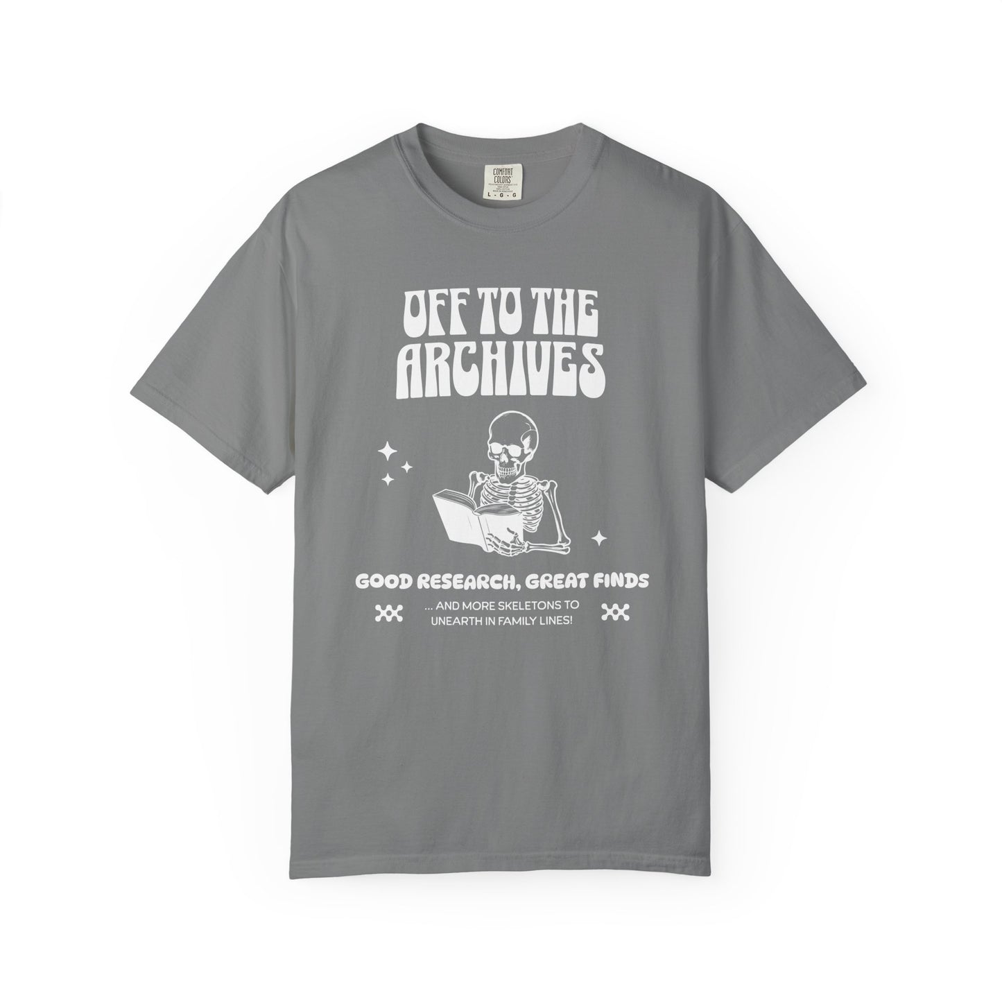 Funny Skeleton Shirt Gift for Family Historian