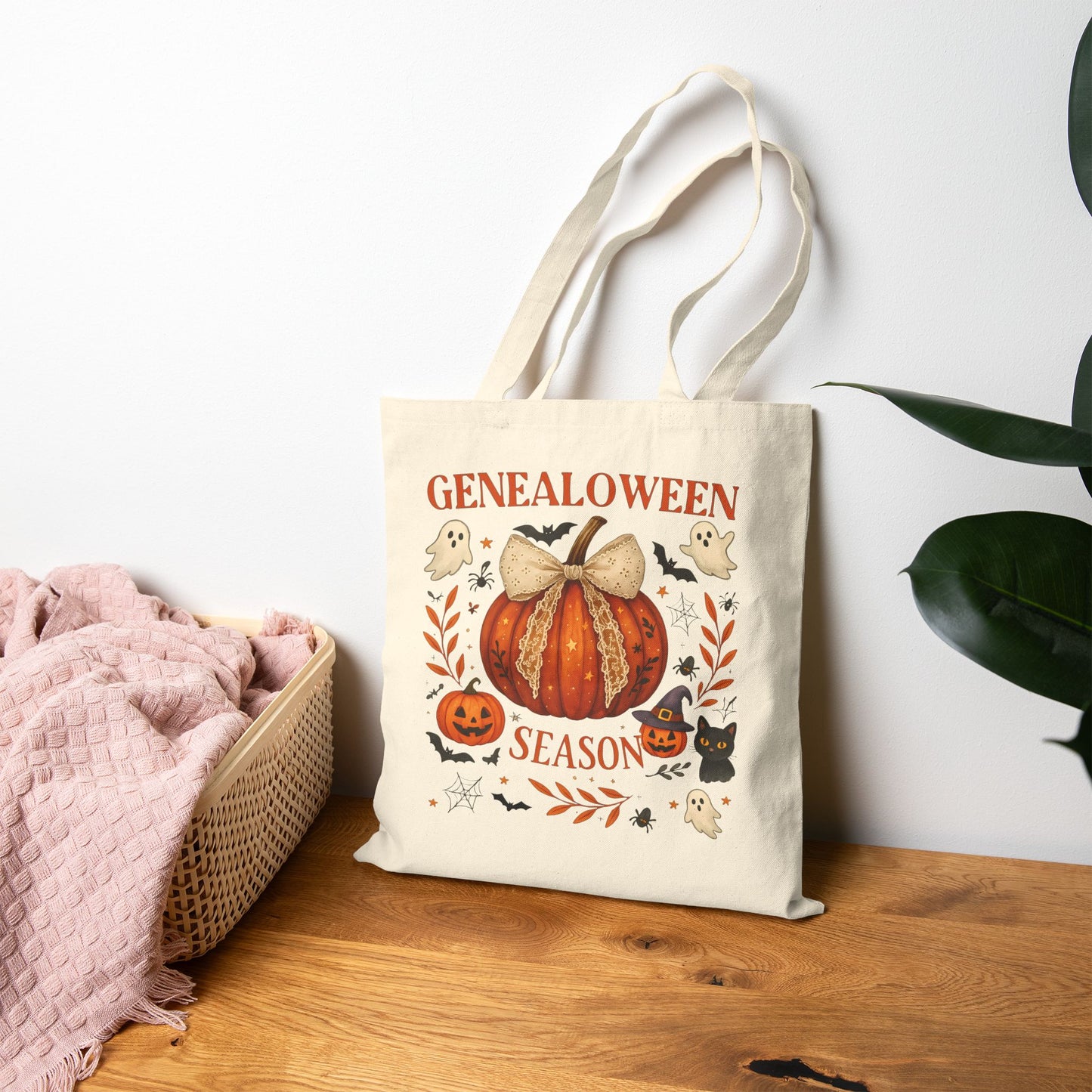 Genealoween Season Tote Bag