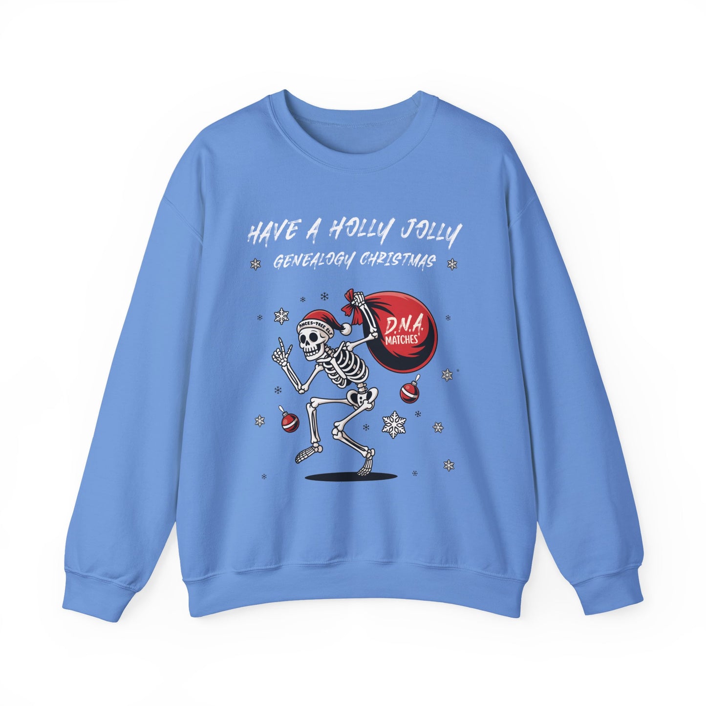 Holly Jolly Genealogy Christmas Sweatshirt