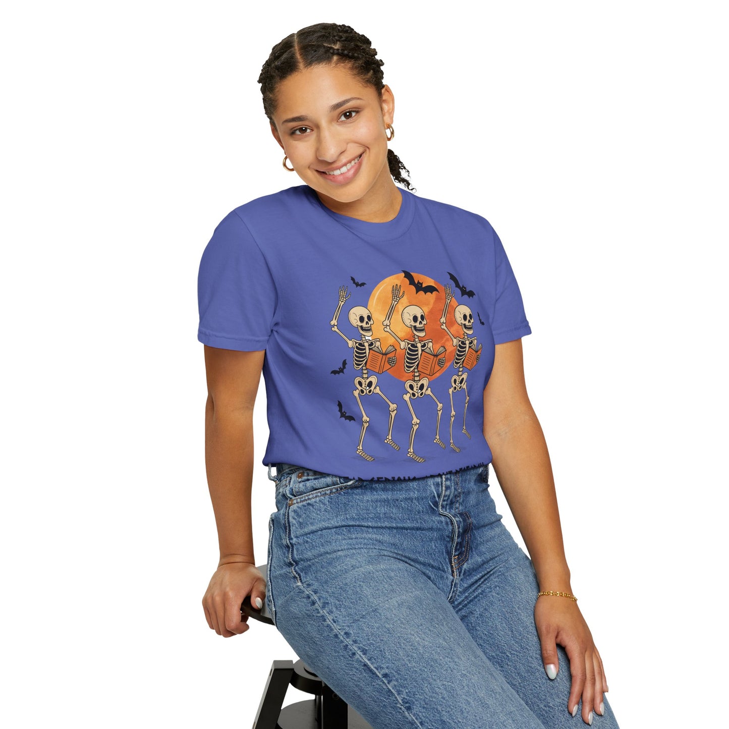 Dead Serious about Research Skeleton Halloween T-Shirt