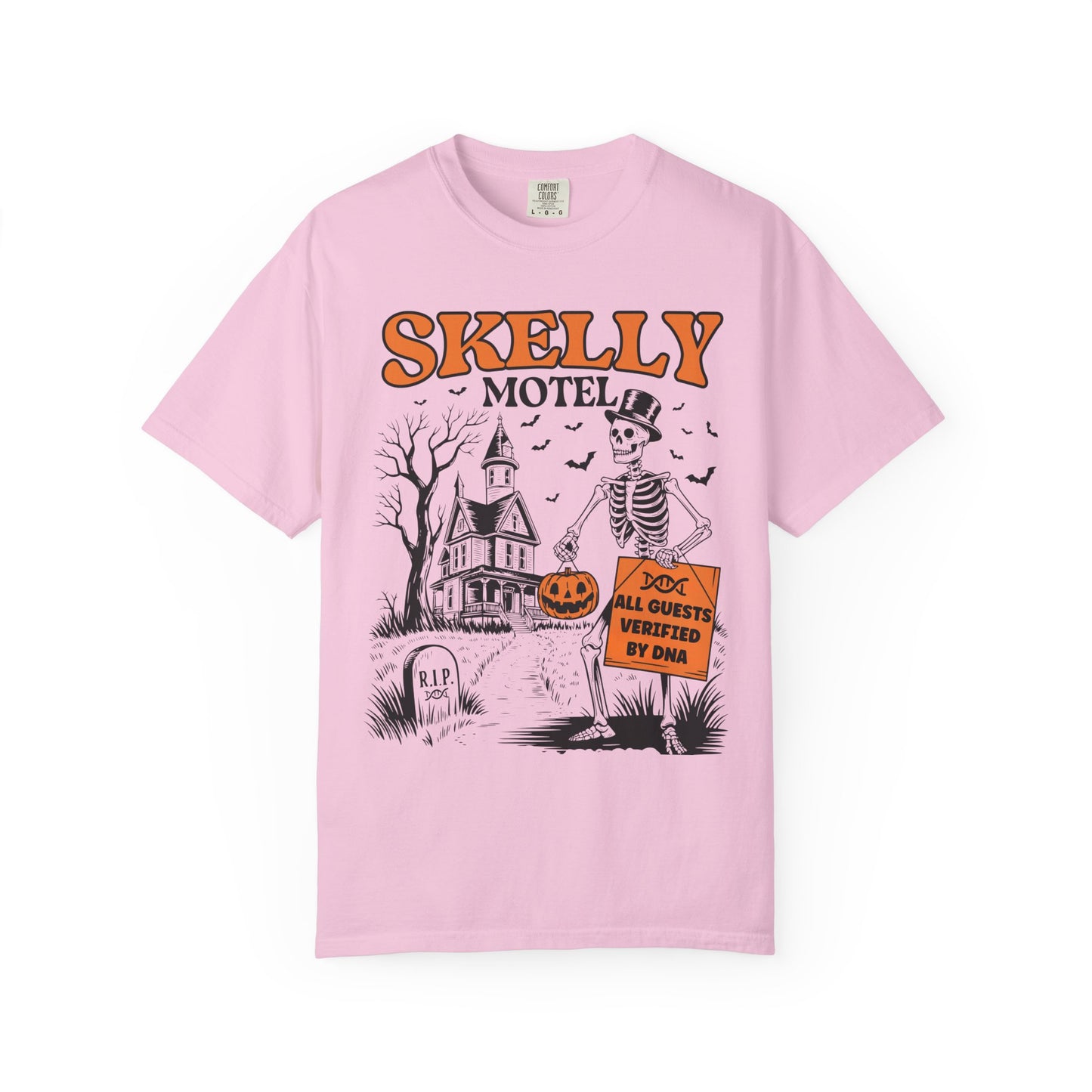 Funny Skeleton Motel DNA T-Shirt