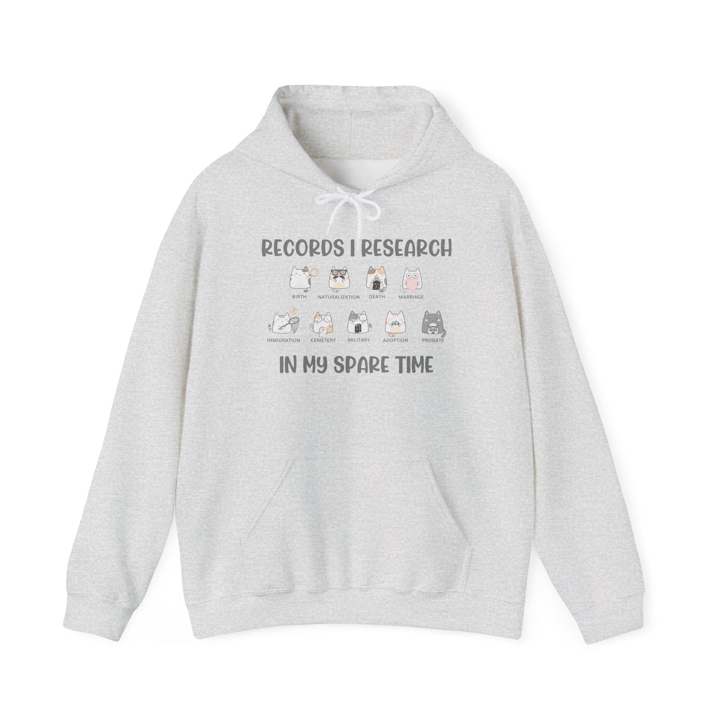 Records I Reseach in my Spare Time Hoodie