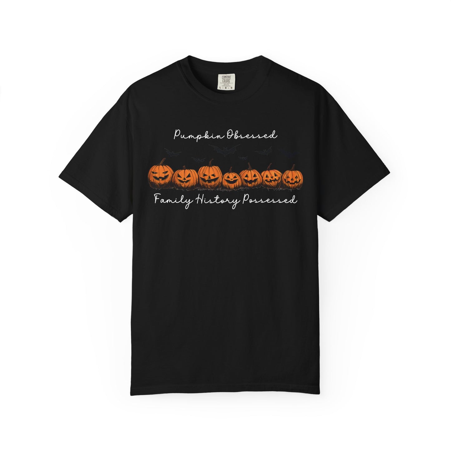 Pumpkin Obsessed Family History Possessed T-Shirt