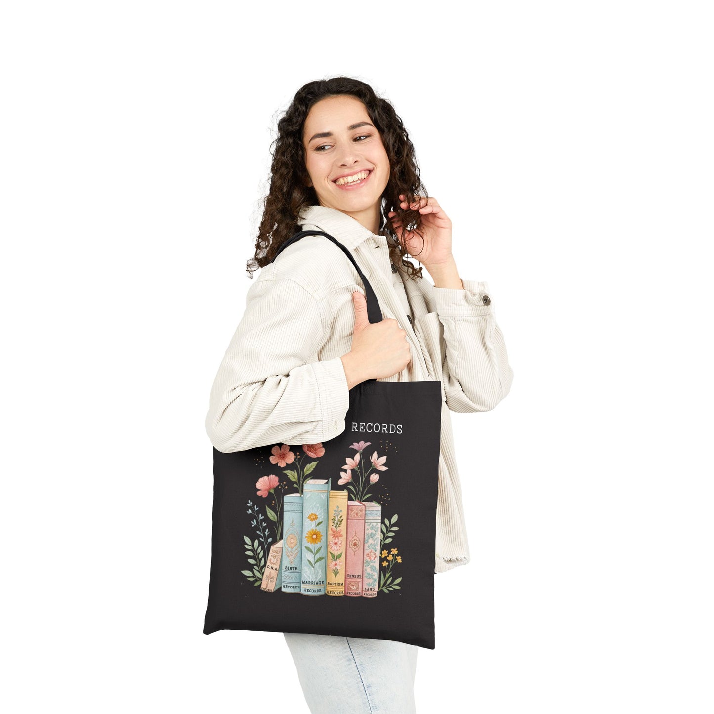 Never Enough Records Tote Bag