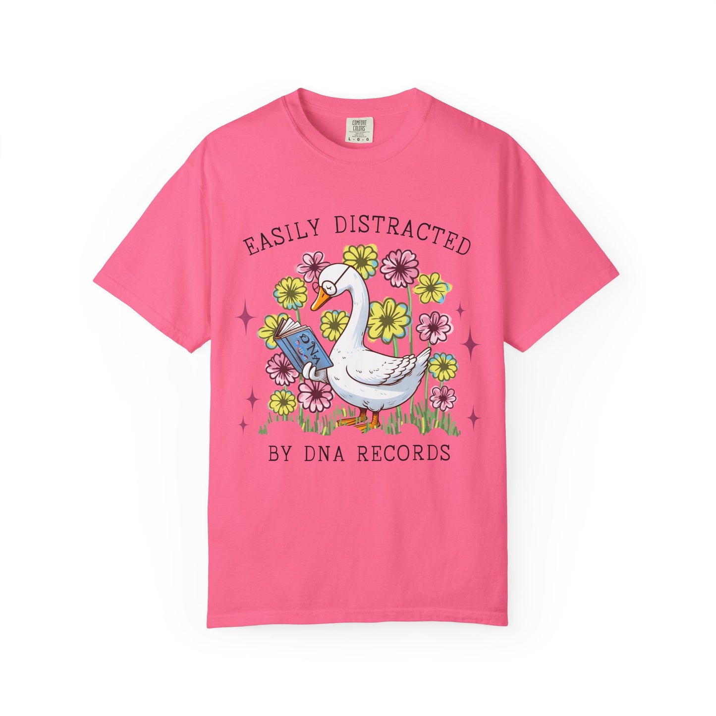 Easily Distracted by DNA Records T-Shirt