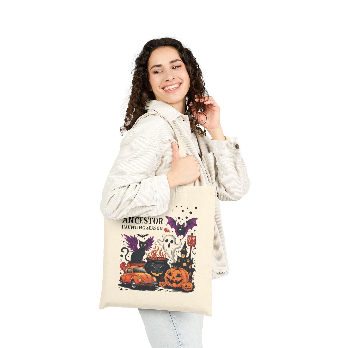 Ancestor Haunting Season Tote Bag