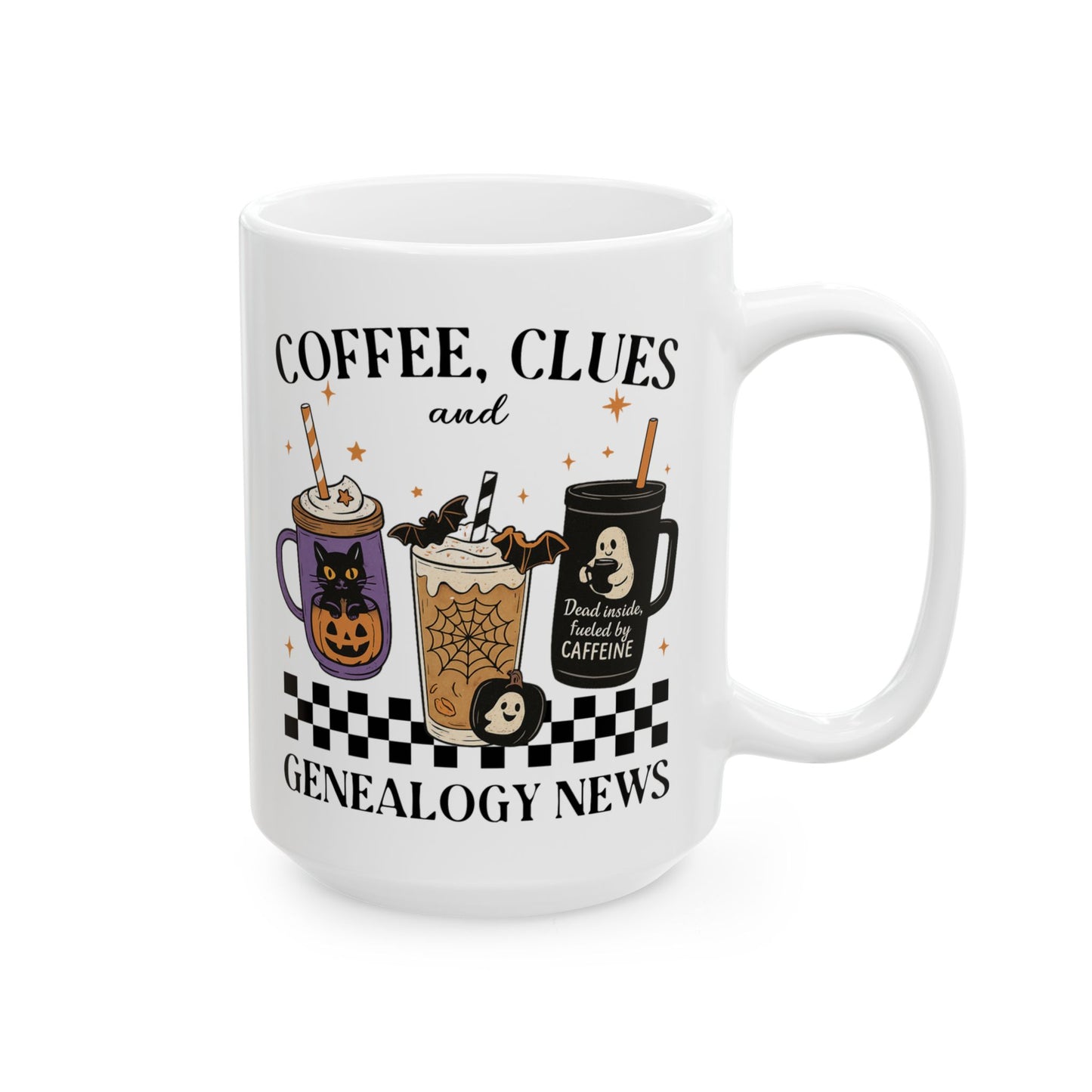 Coffee Clues and Genealogy News Mug