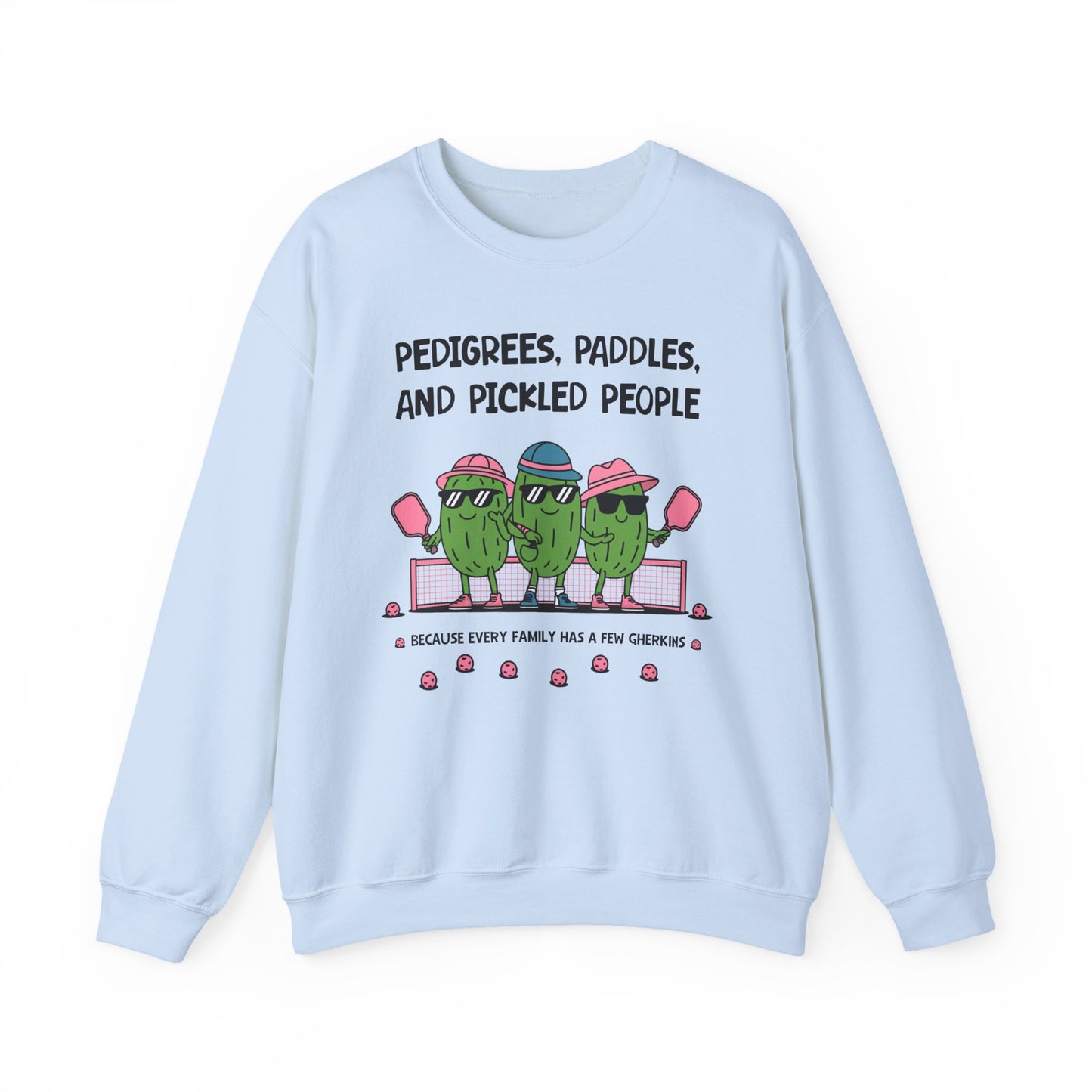 Funny Genealogy Pickleball Sweatshirt