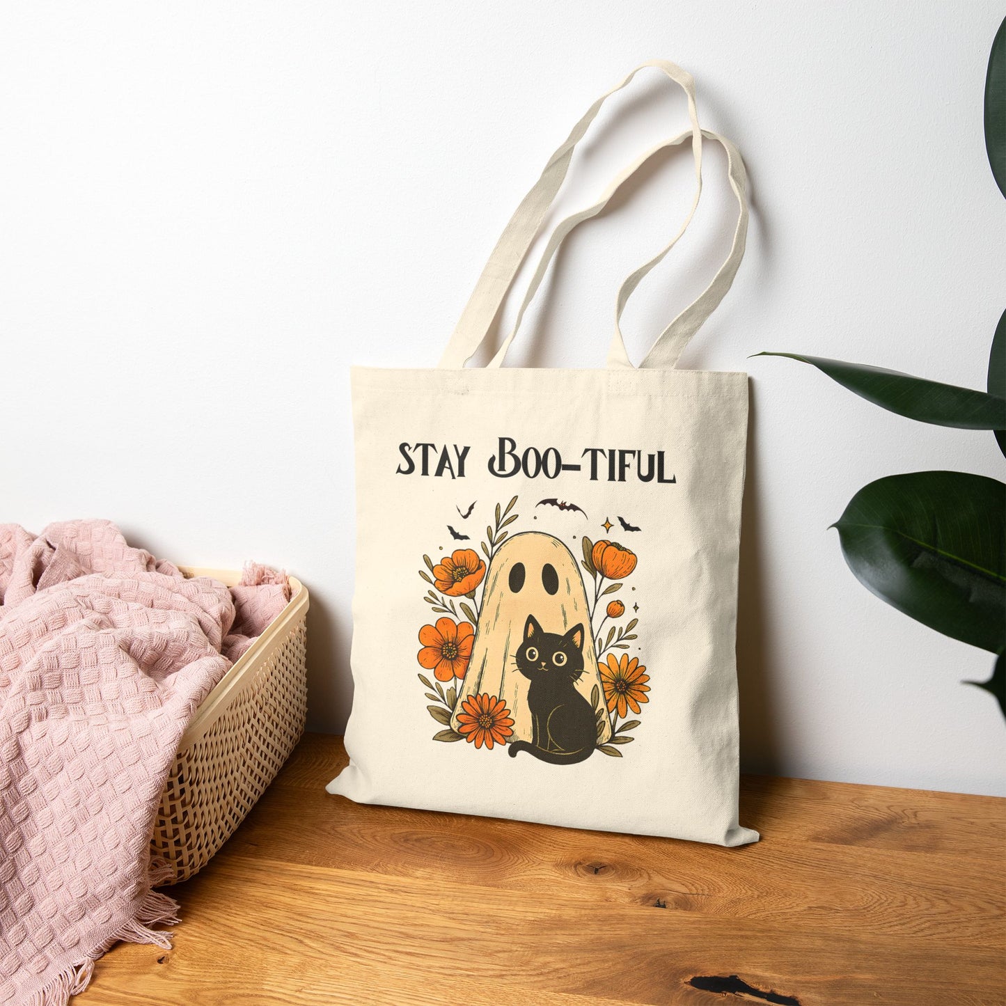Stay Boo-tiful Halloween Tote Bag