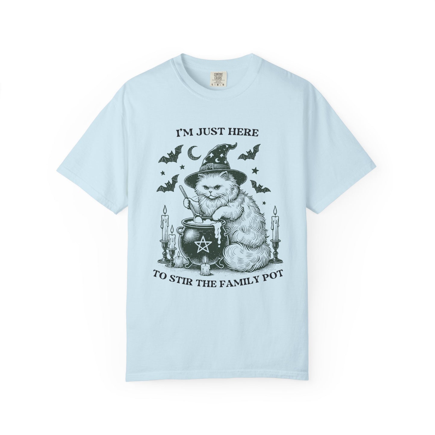 I'm just Here to Stir the Family Pot Halloween Shirt