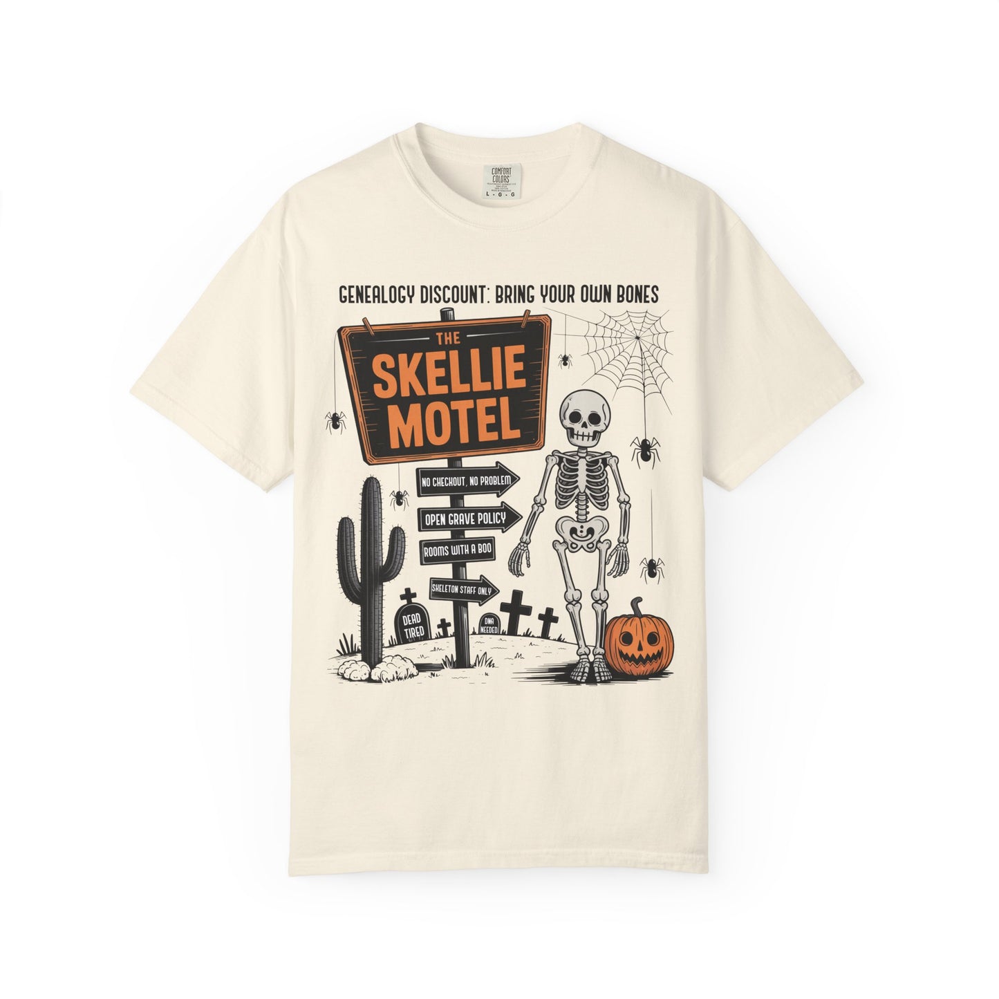 Skellie Motel Halloween Shirt
