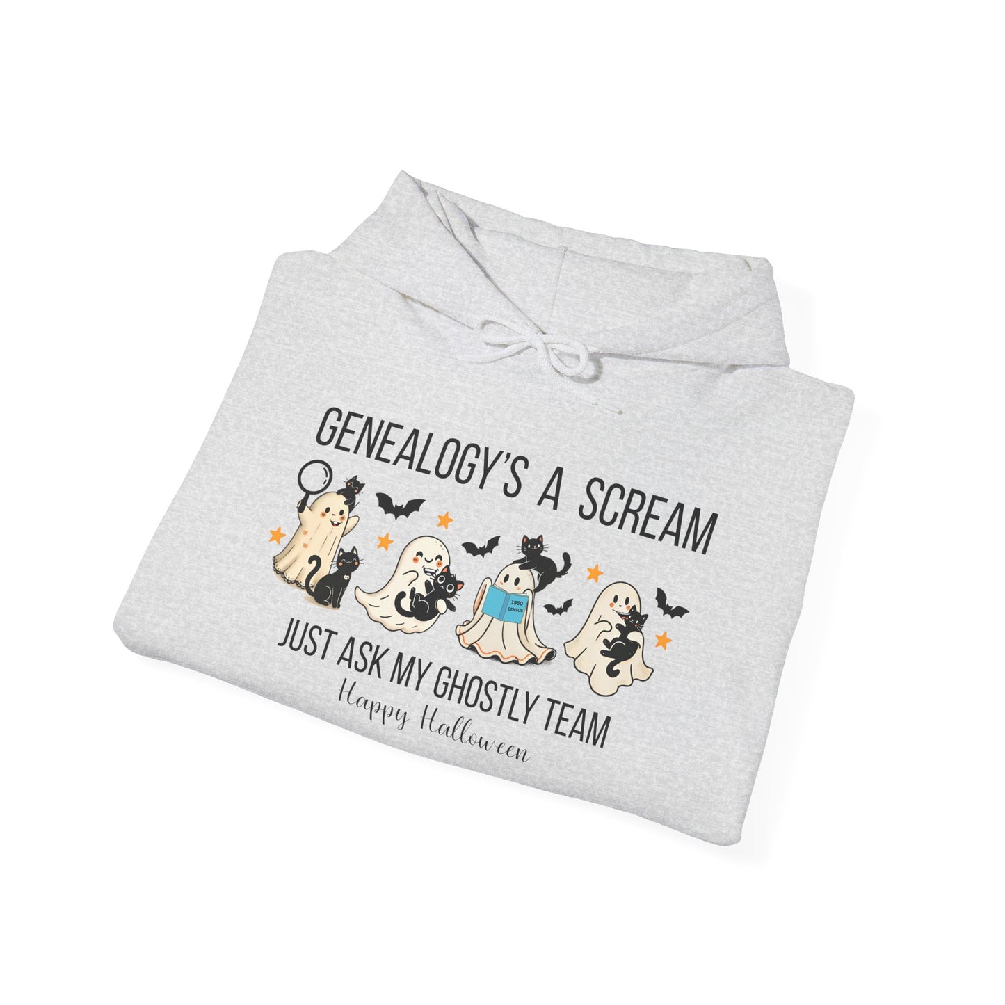 Genealogy's a Scream Halloween Hoodie