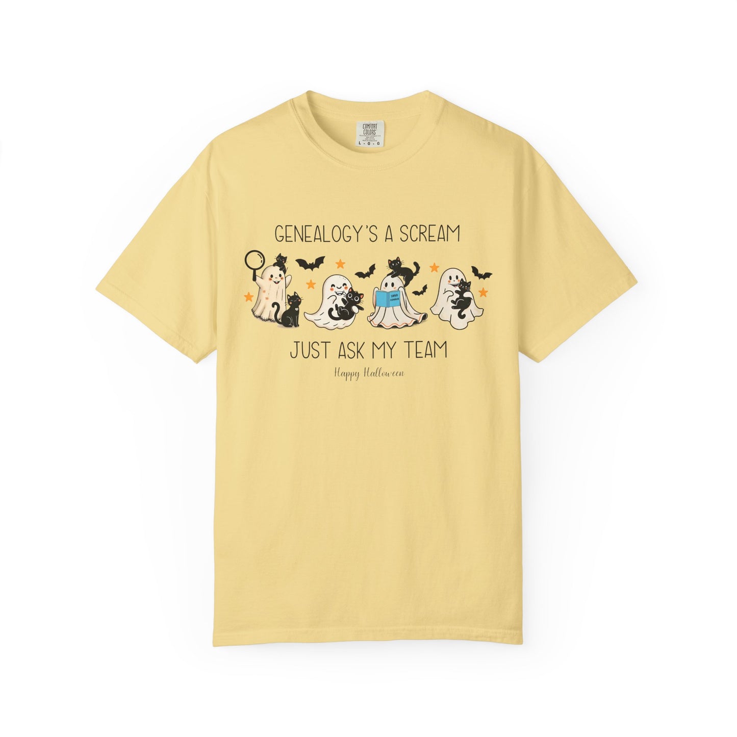 Genealogy is a Scream Halloween Shirt