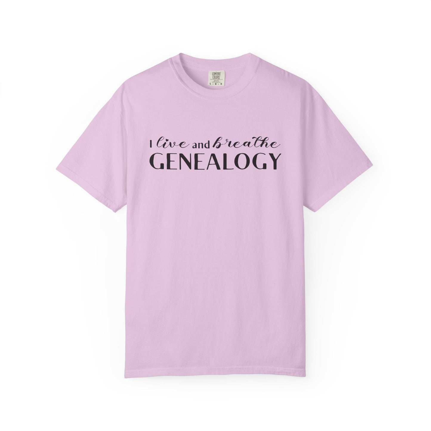 I Live and Breathe Genealogy Shirt