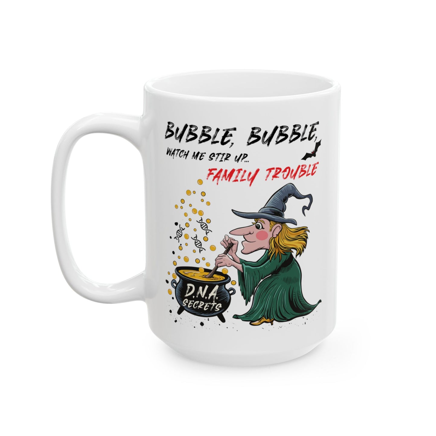 Bubble Trouble DNA Secrets Witchy Mug