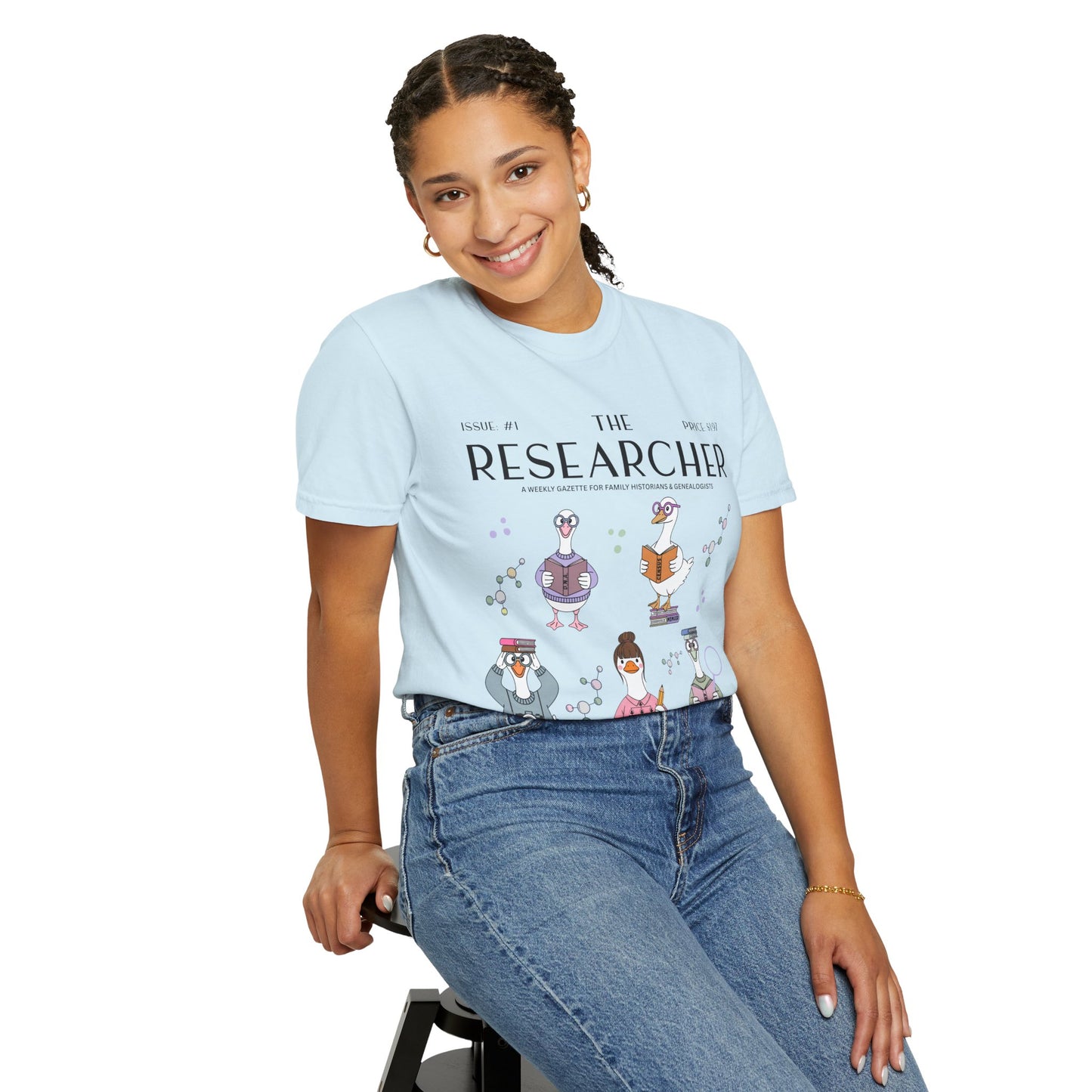 The DNA Researcher Goose Genealogy Shirt