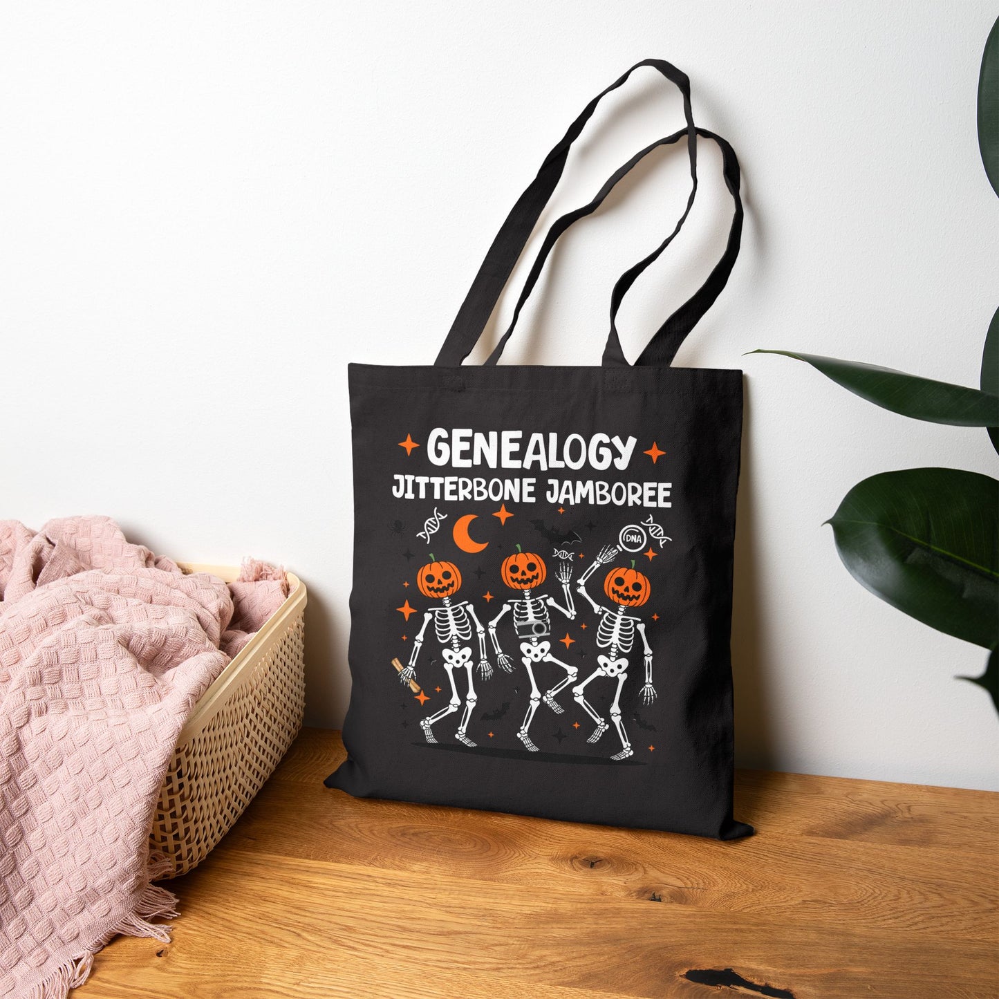 Jitterbone Jamboree Halloween Tote Bag